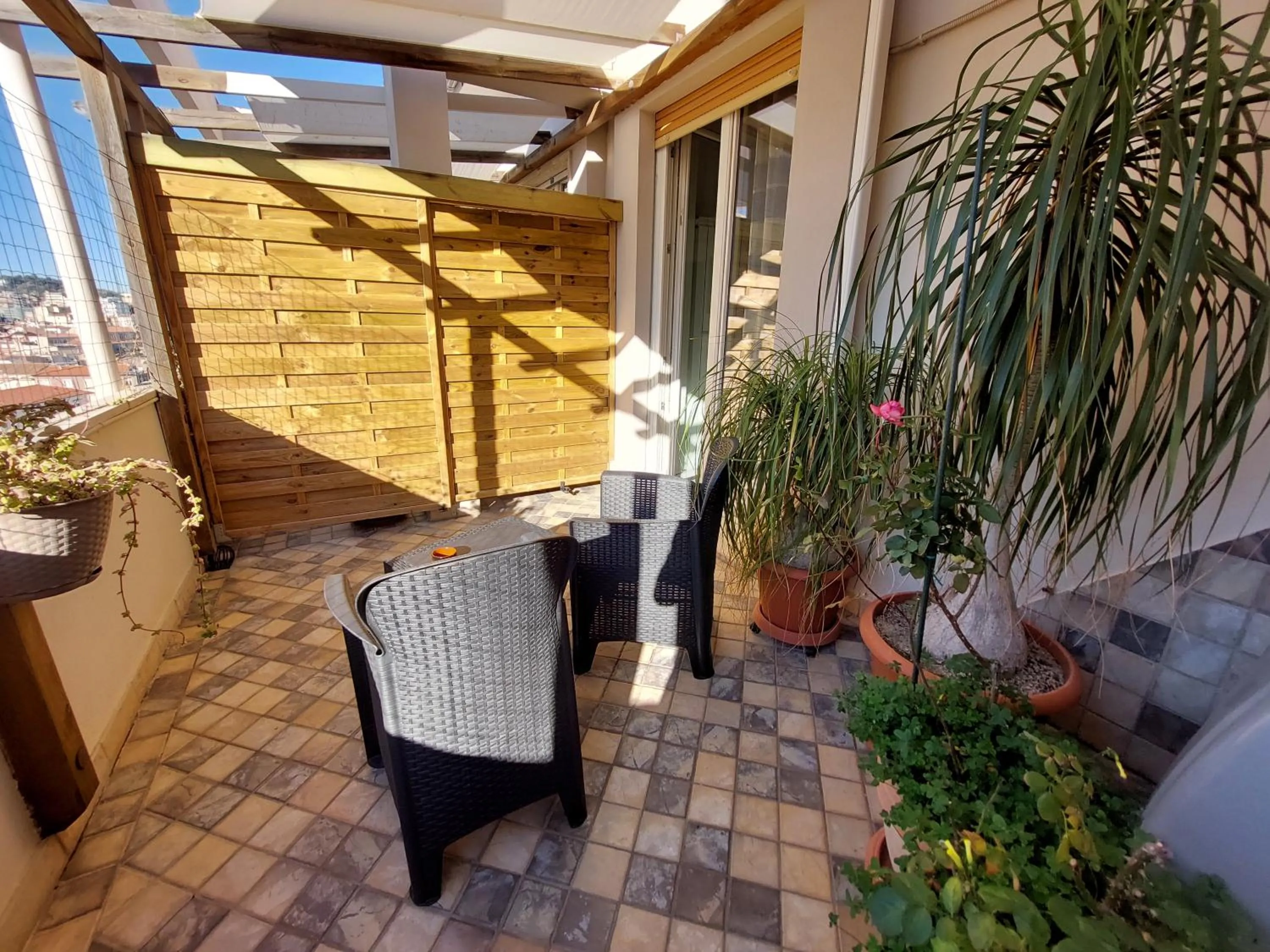 Balcony/Terrace in Nughe 'e' Oro Guesthouse