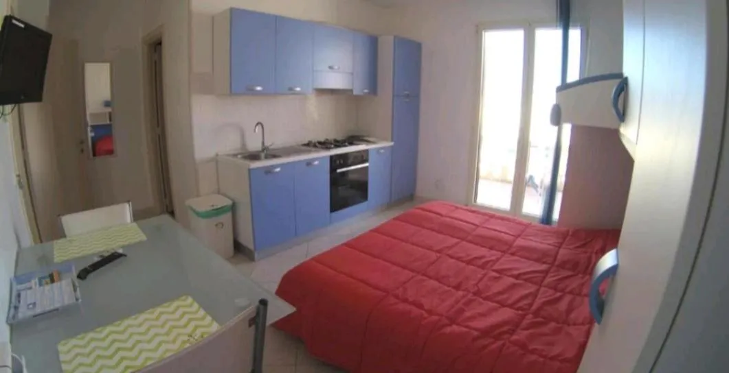 Bed in Athena b&b Castro