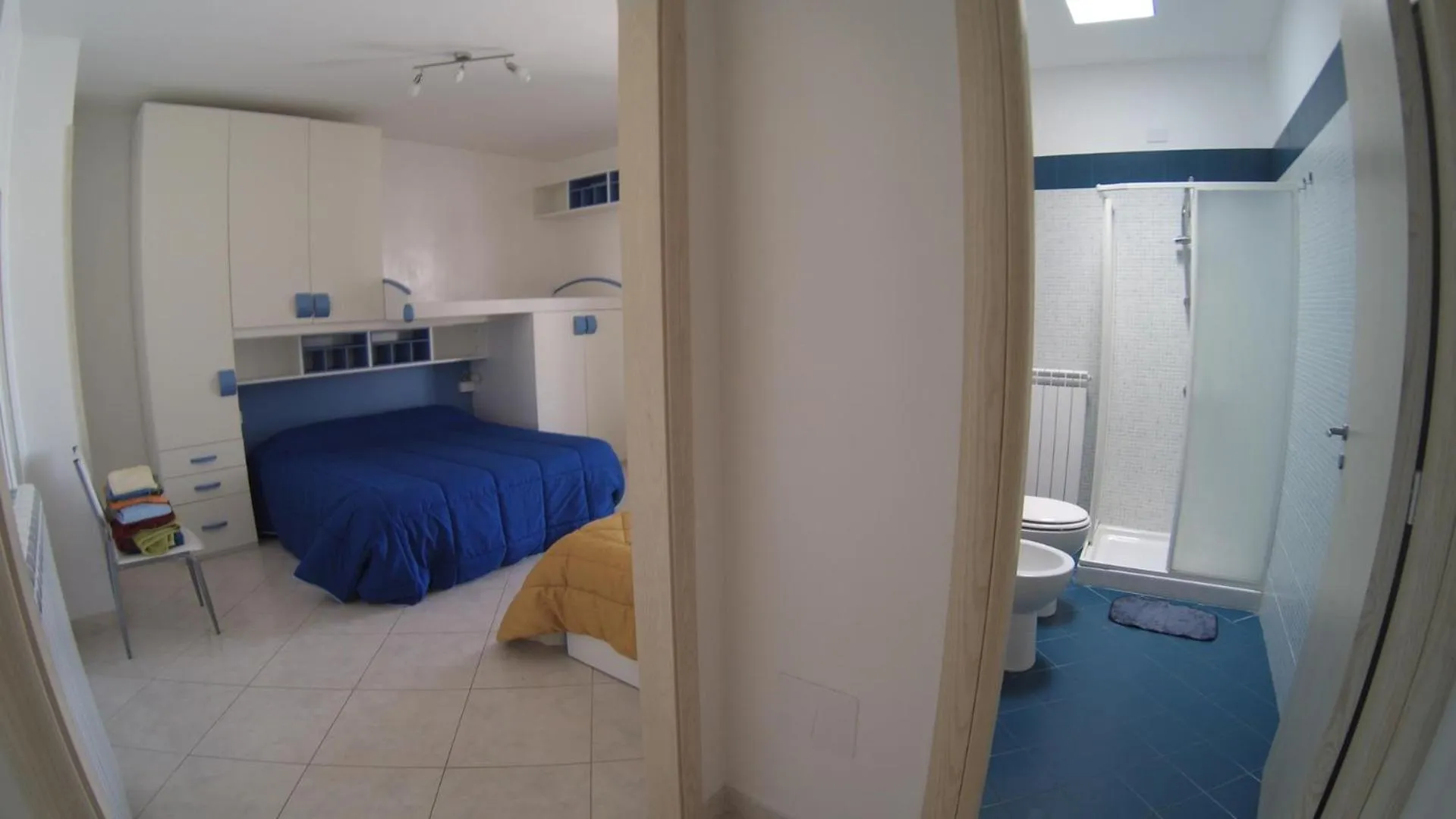 Bed in Athena b&b Castro