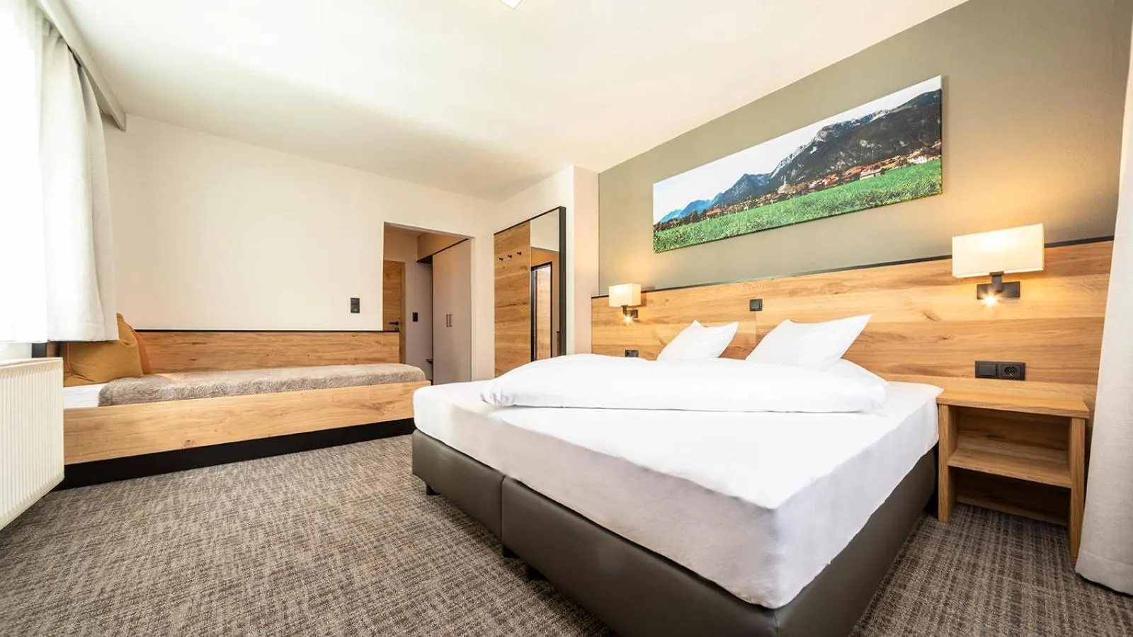 Photo of the whole room, Bed in Hotel Stockerwirt