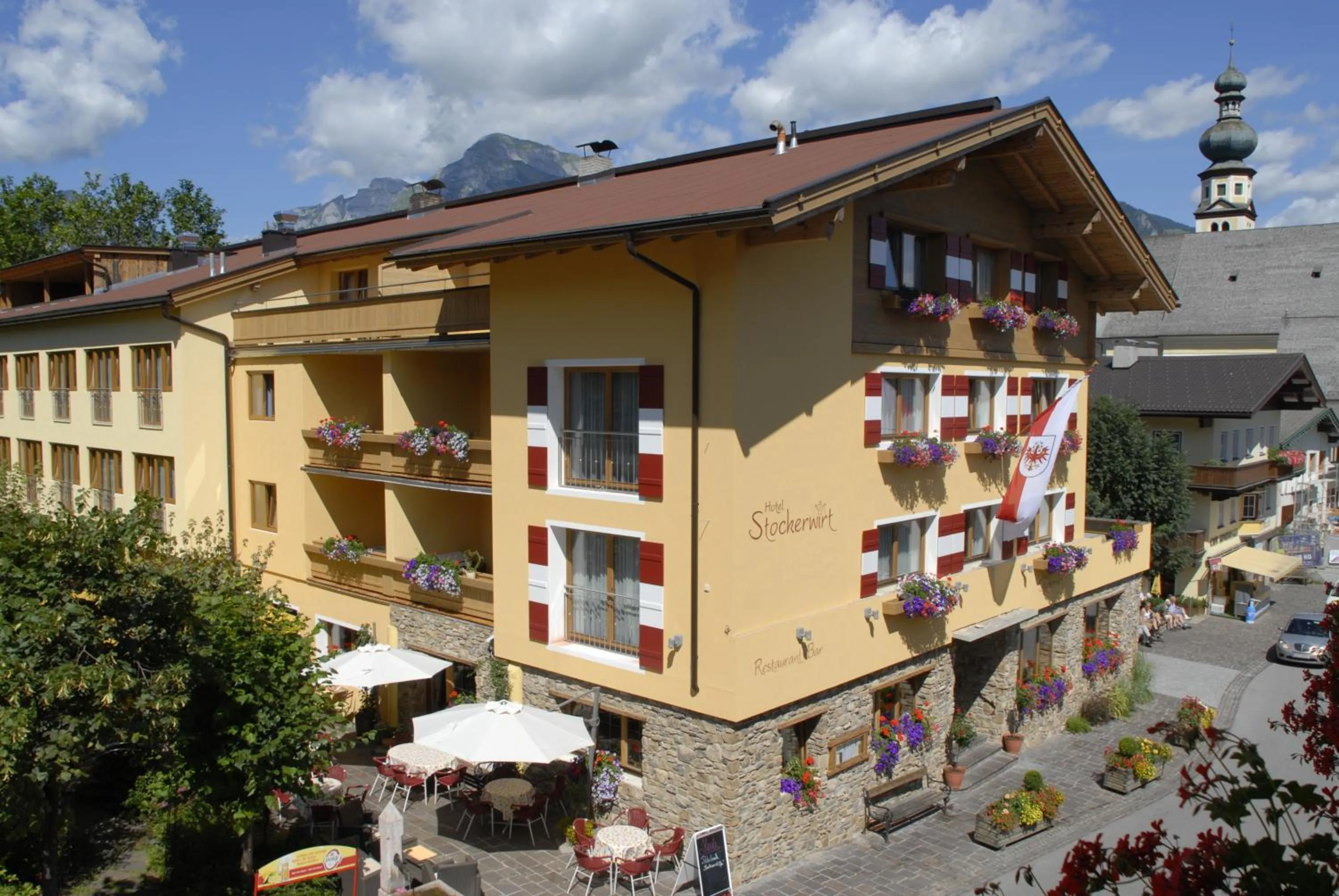 Property building in Hotel Stockerwirt