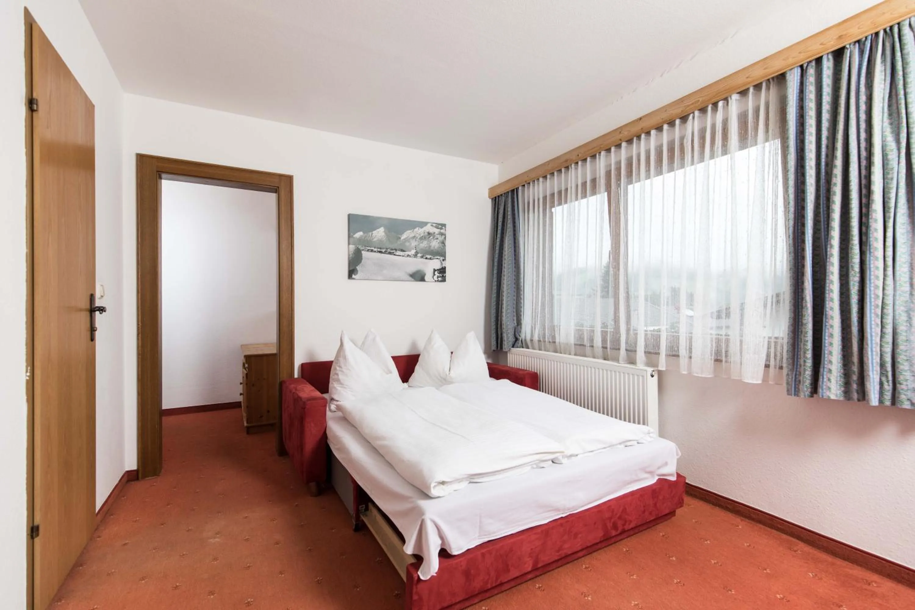 Bed in Hotel Stockerwirt