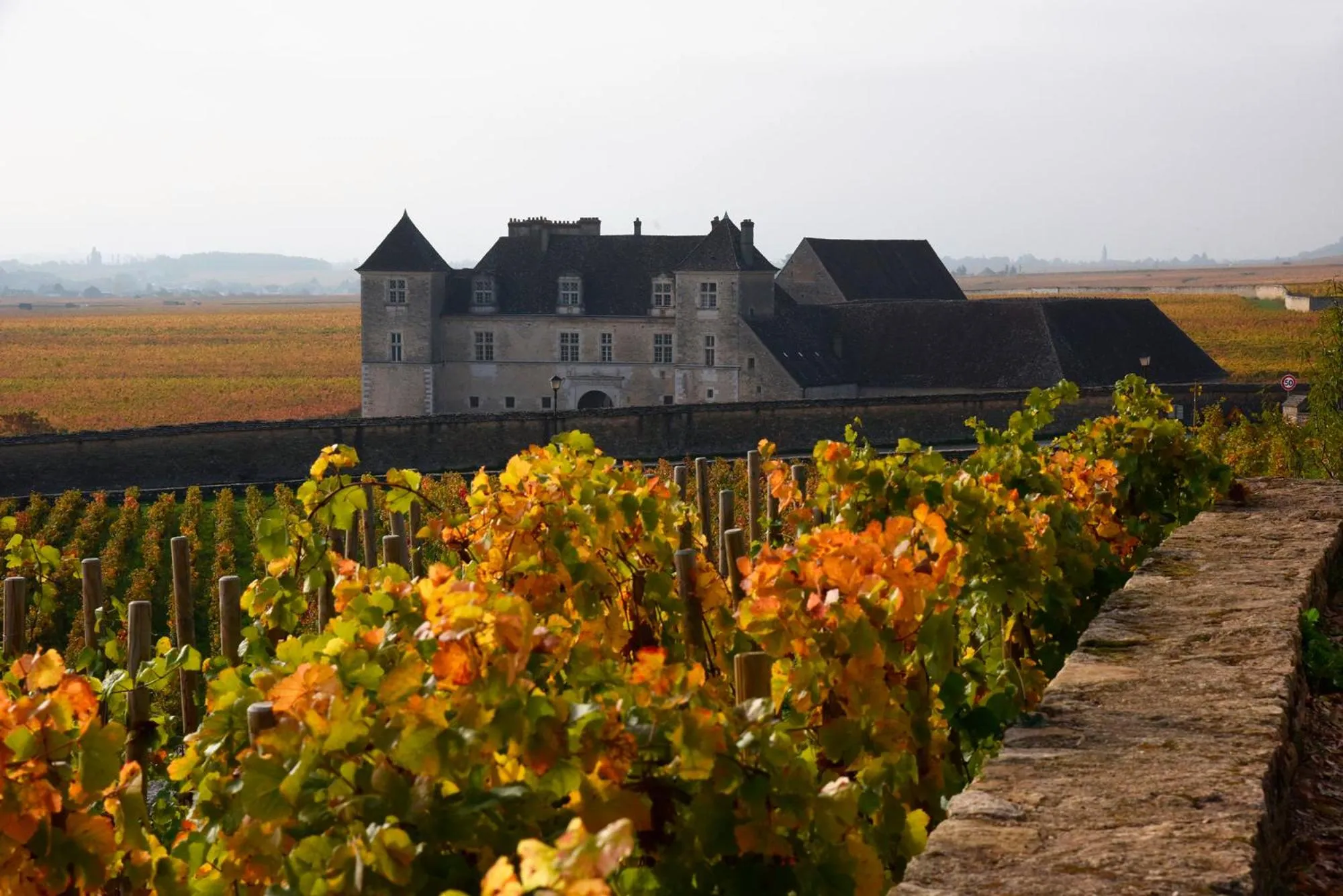 Landmark view in Jardin des Sens, la Rente d'Eguilly