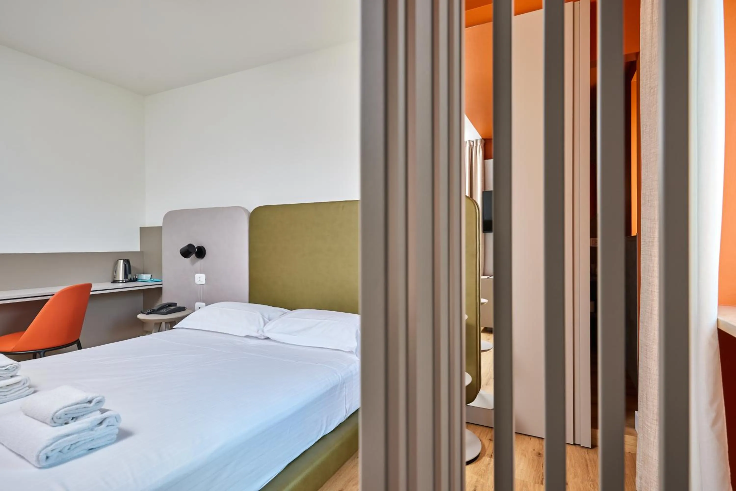 Photo of the whole room, Bed in Hotel San Carlo