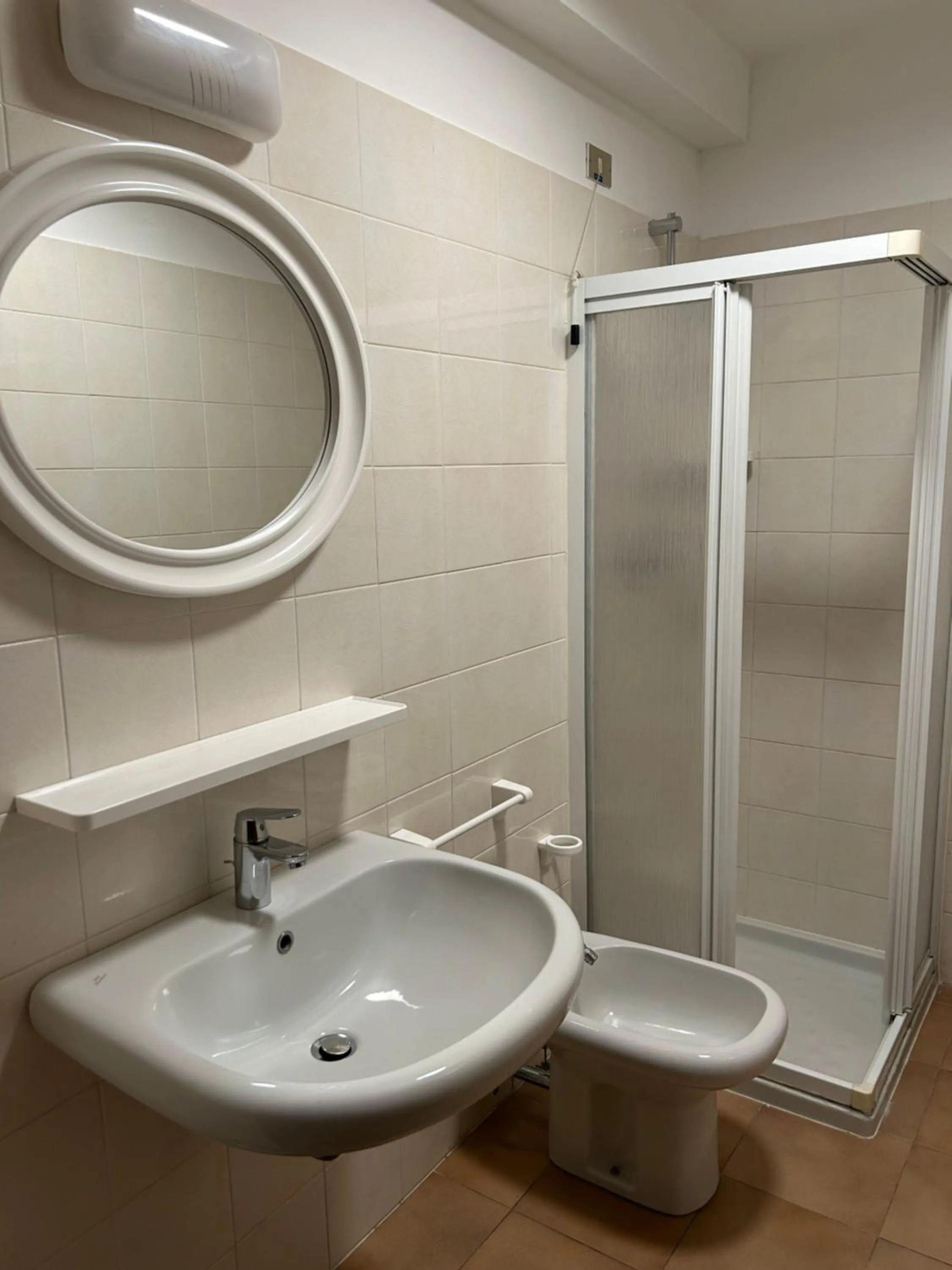 Bathroom in Hotel San Carlo