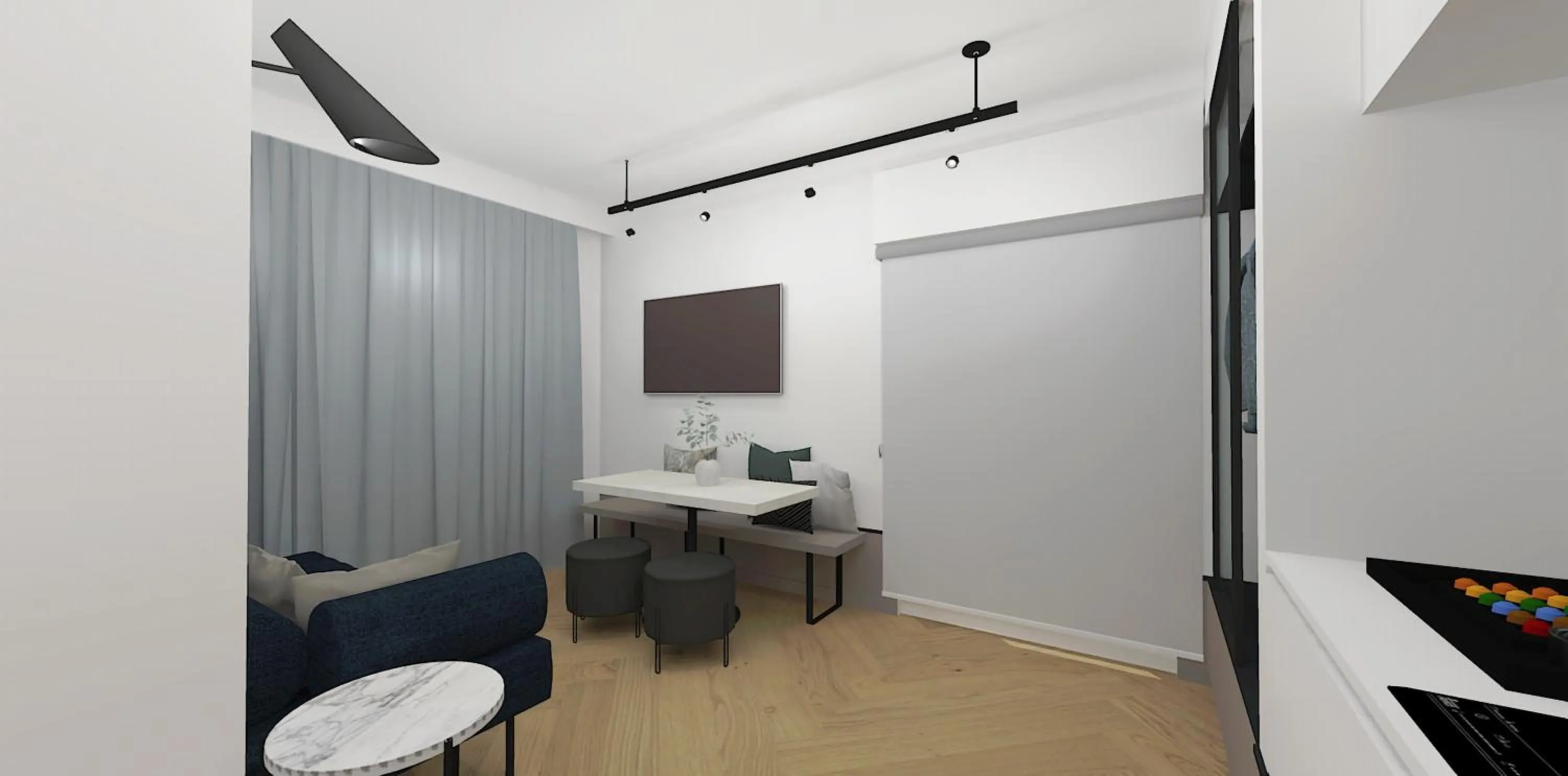 Living room in Hotel San Carlo