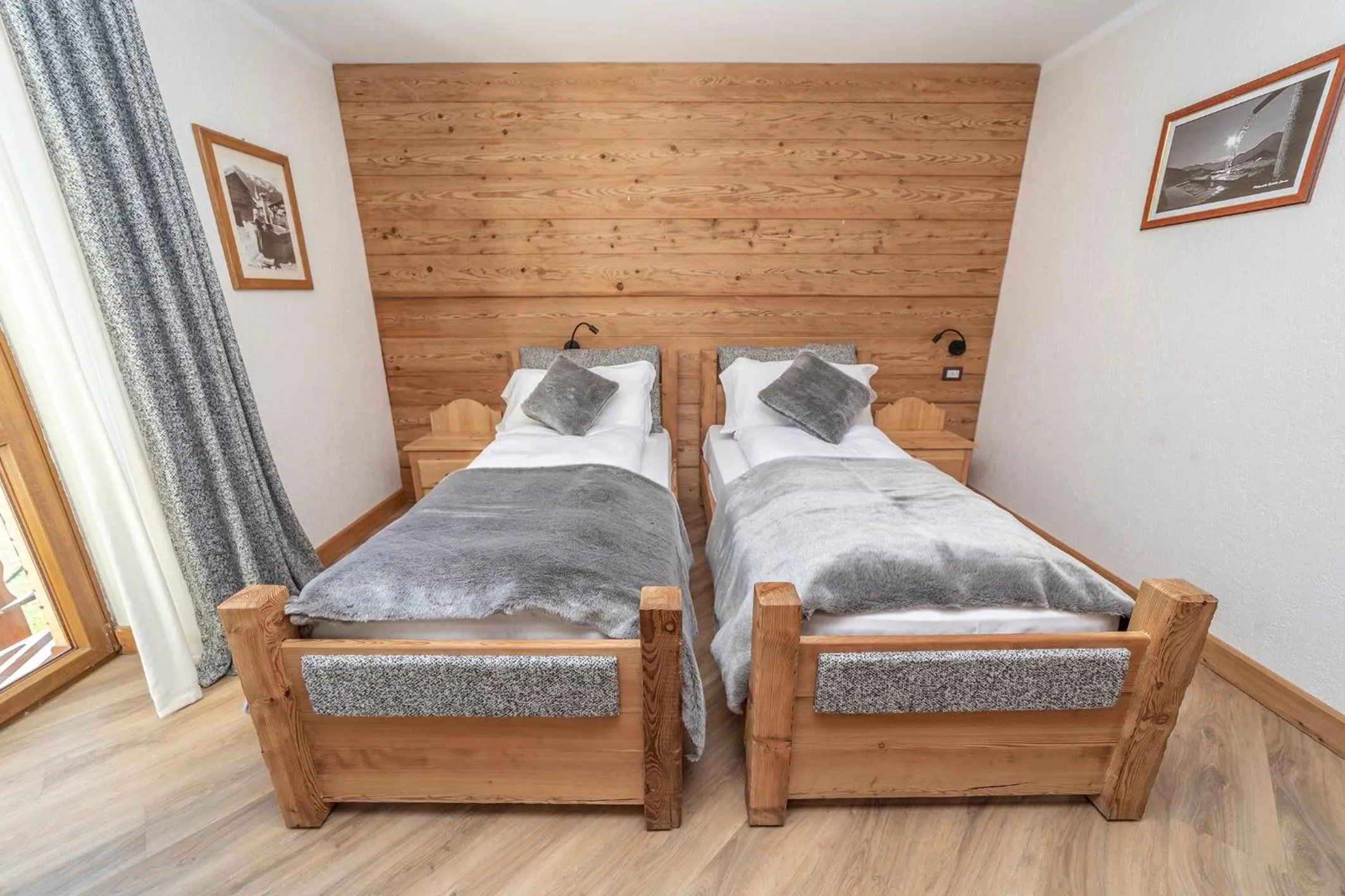 Bed in Hotel Stella Alpina