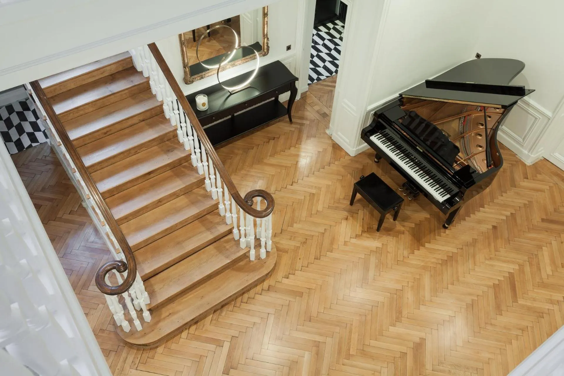 Lobby or reception in Villa Camoufle