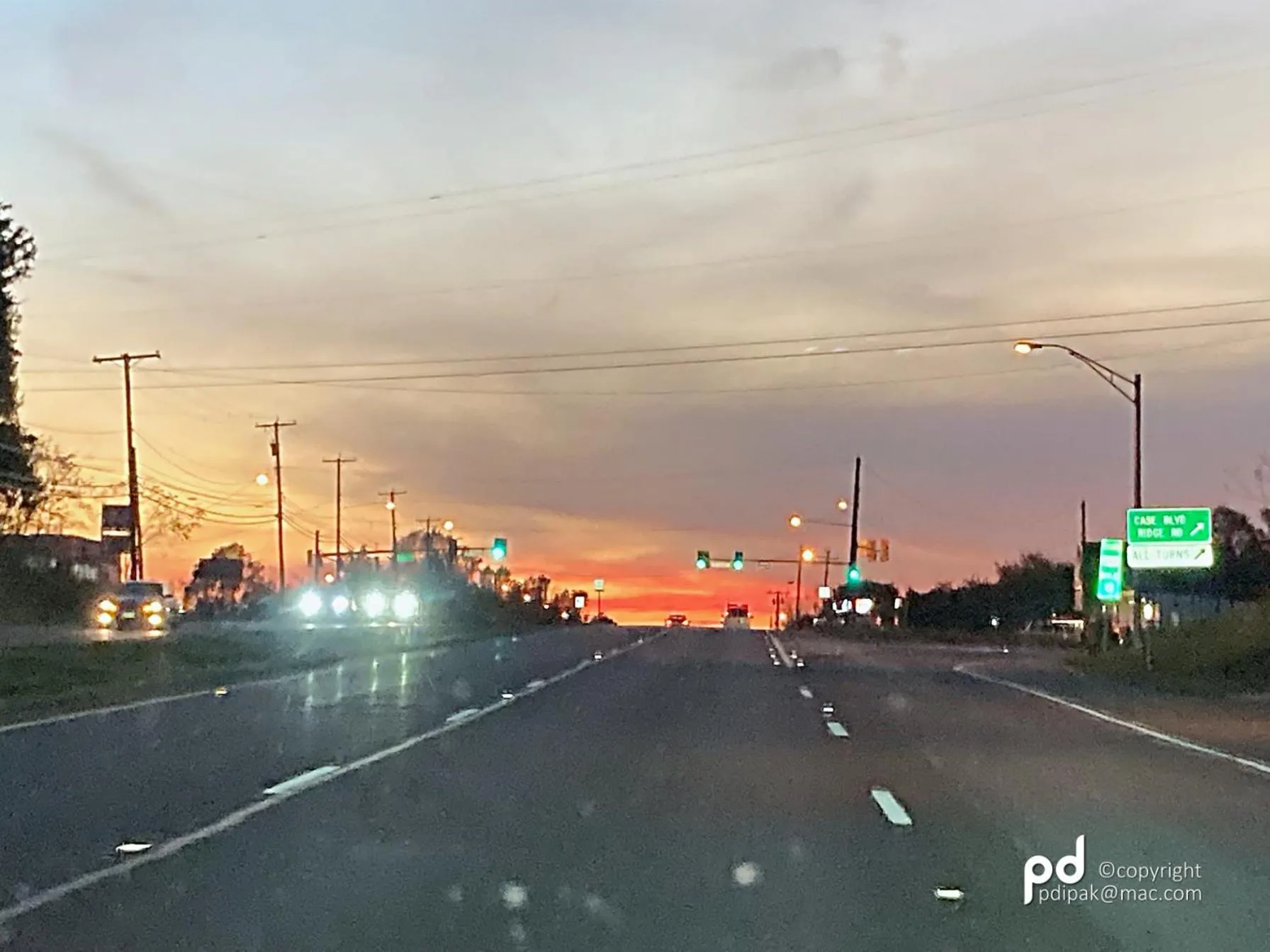 Sunset in Travel Inn & Suites Flemington