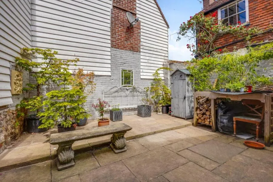 Patio in The Tea House