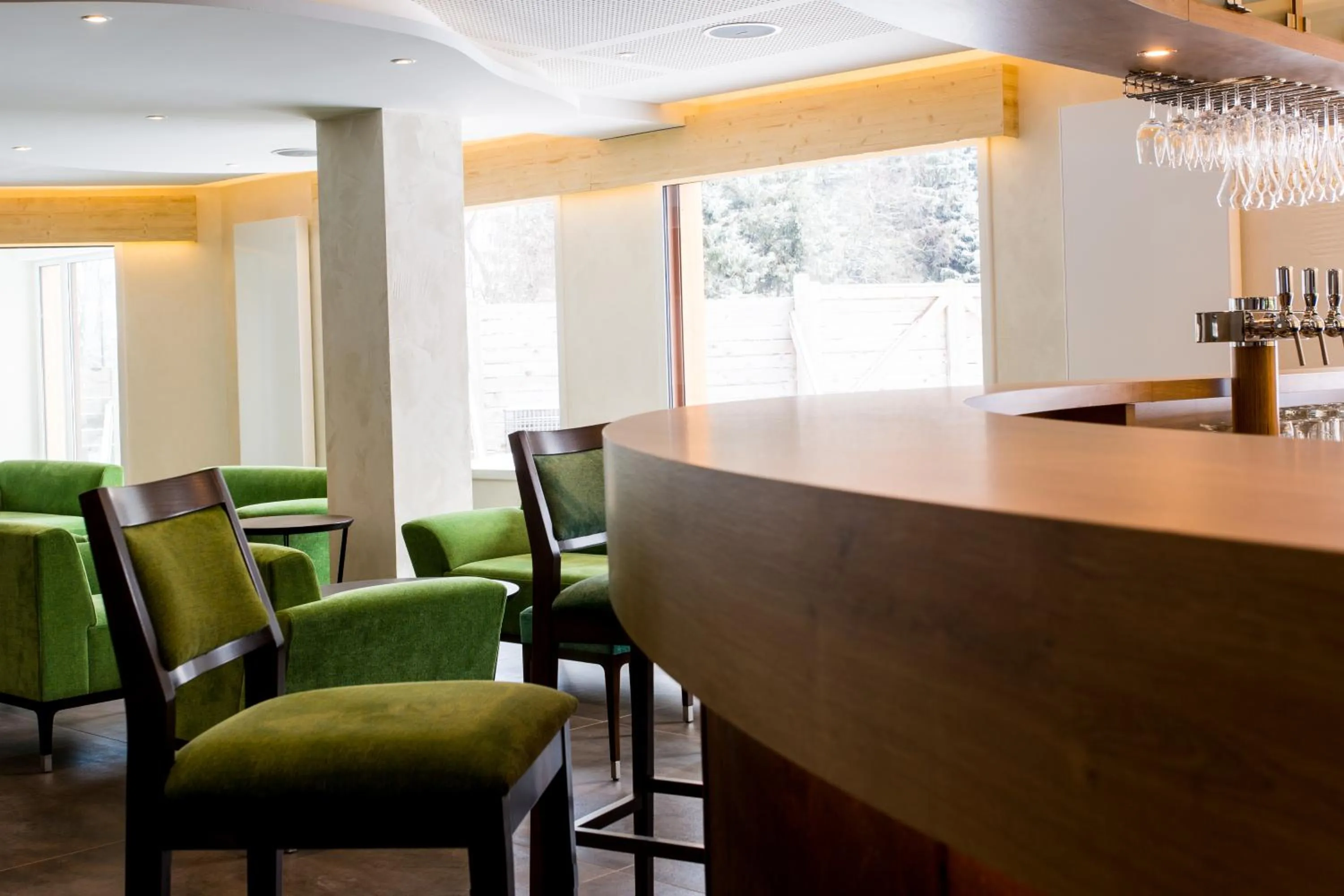 Lounge or bar in Hotel Restaurant Mont Champ du Feu