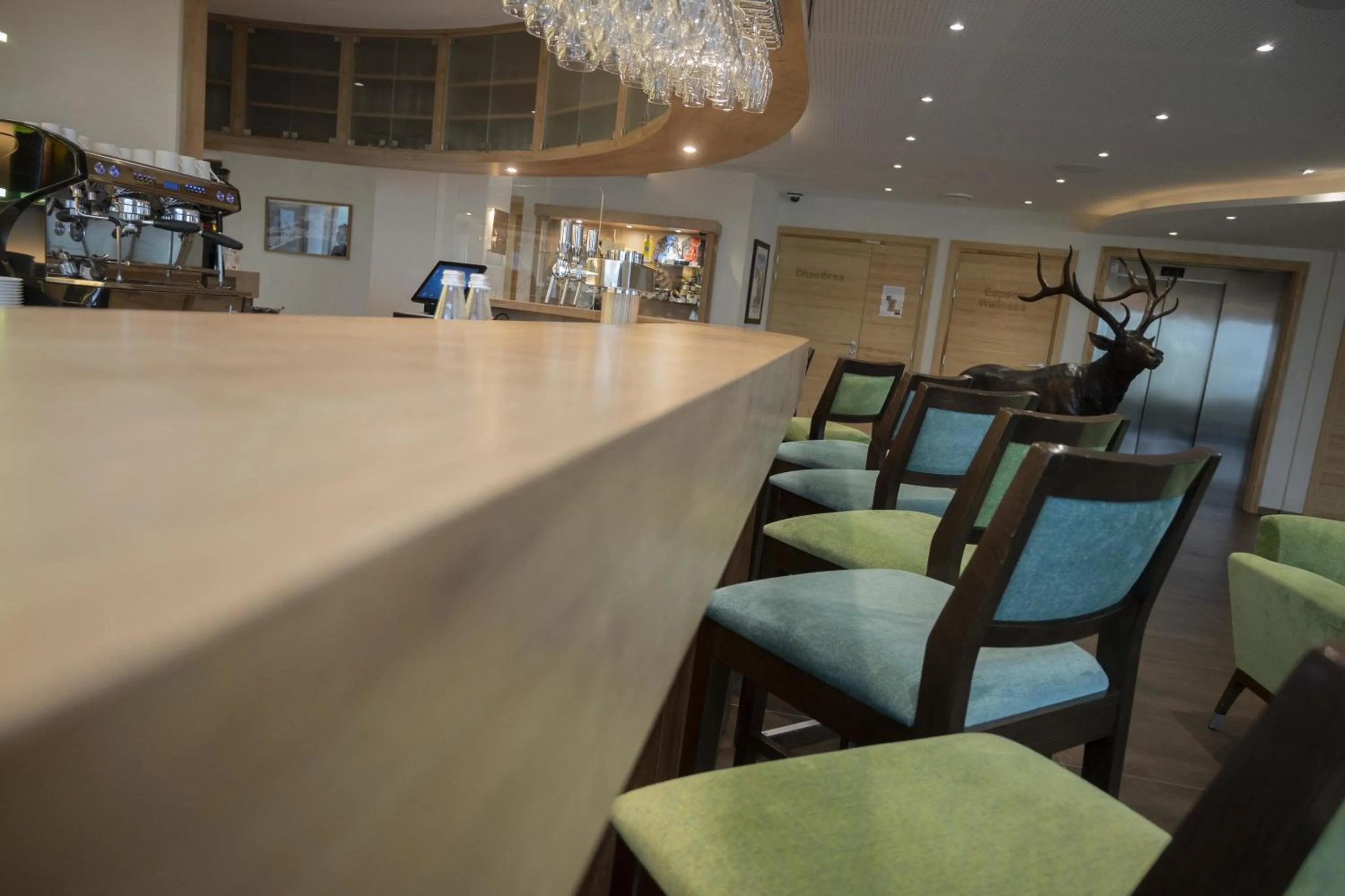 Lounge or bar in Hotel Restaurant Mont Champ du Feu