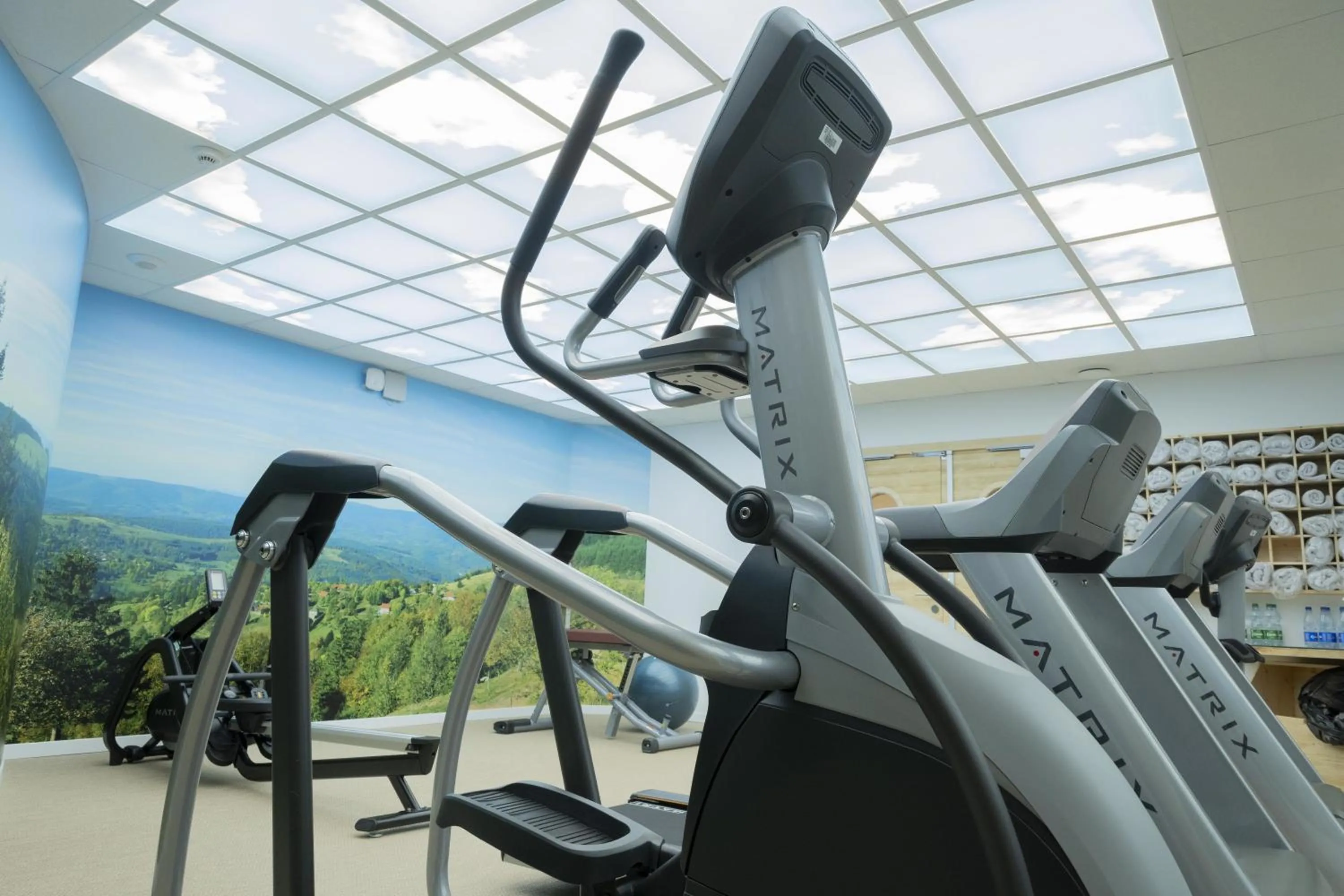 Fitness centre/facilities in Hotel Restaurant Mont Champ du Feu
