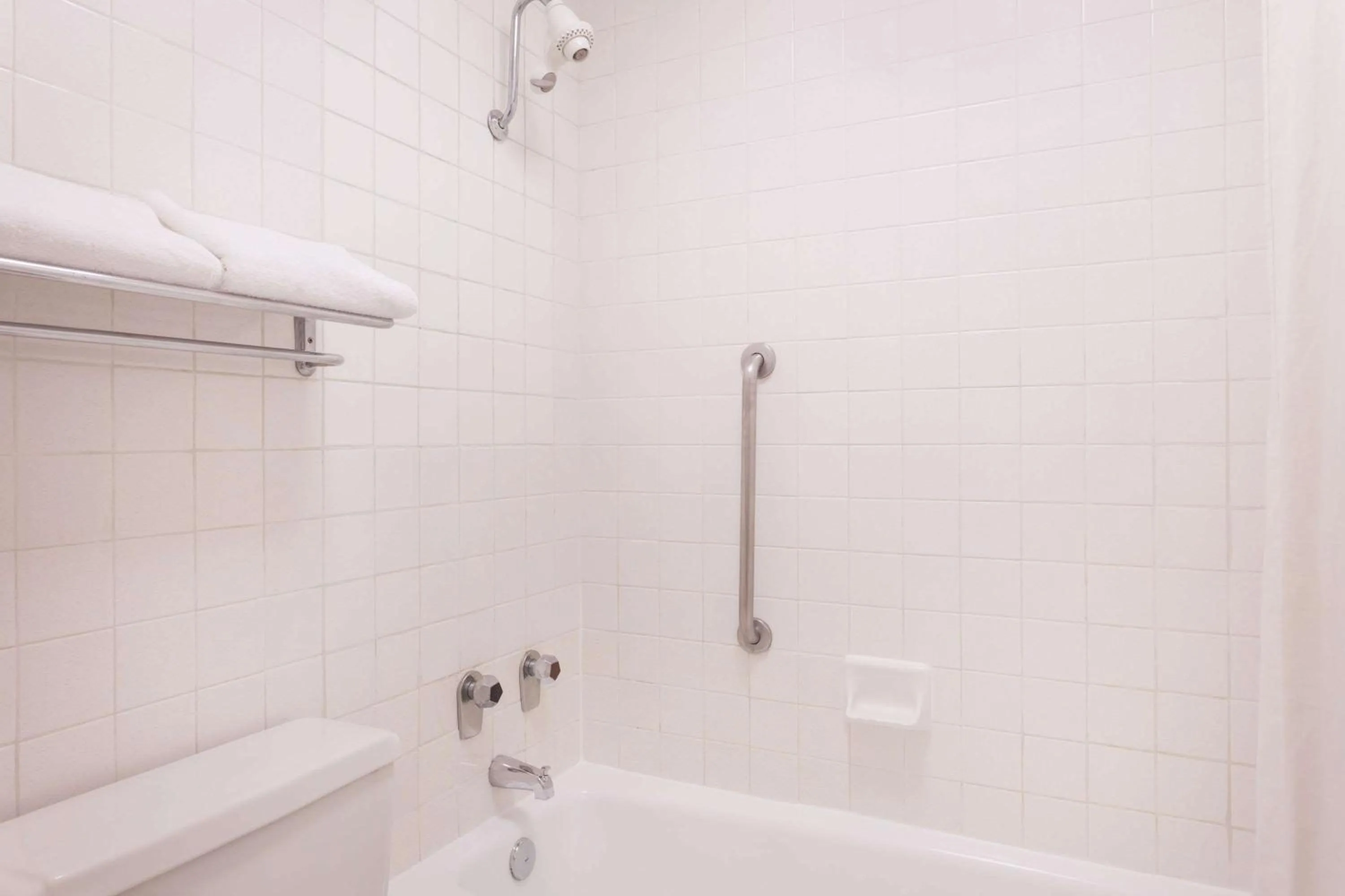 Bathroom in Super 8 by Wyndham Macon West