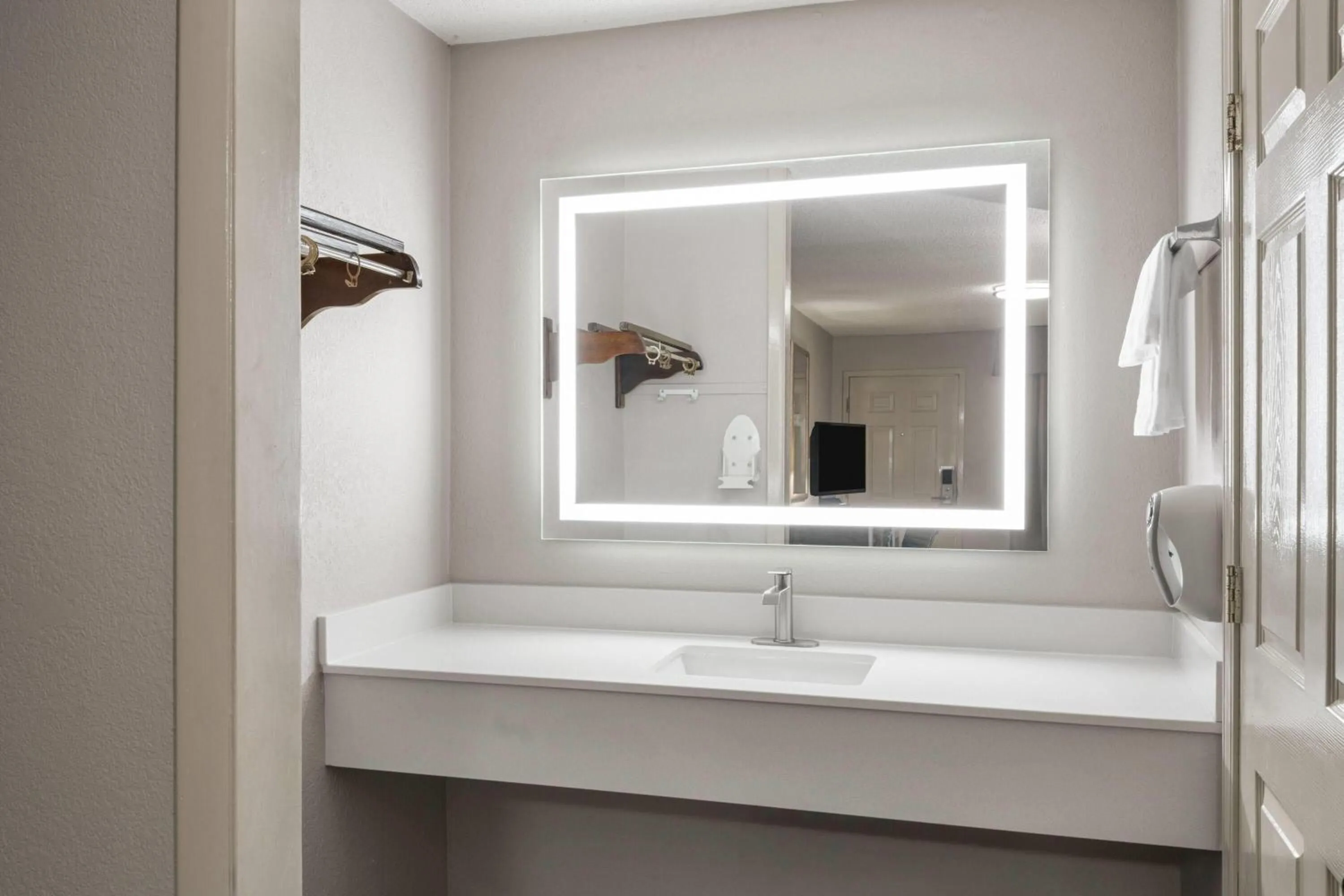 Shower in Super 8 by Wyndham Macon West