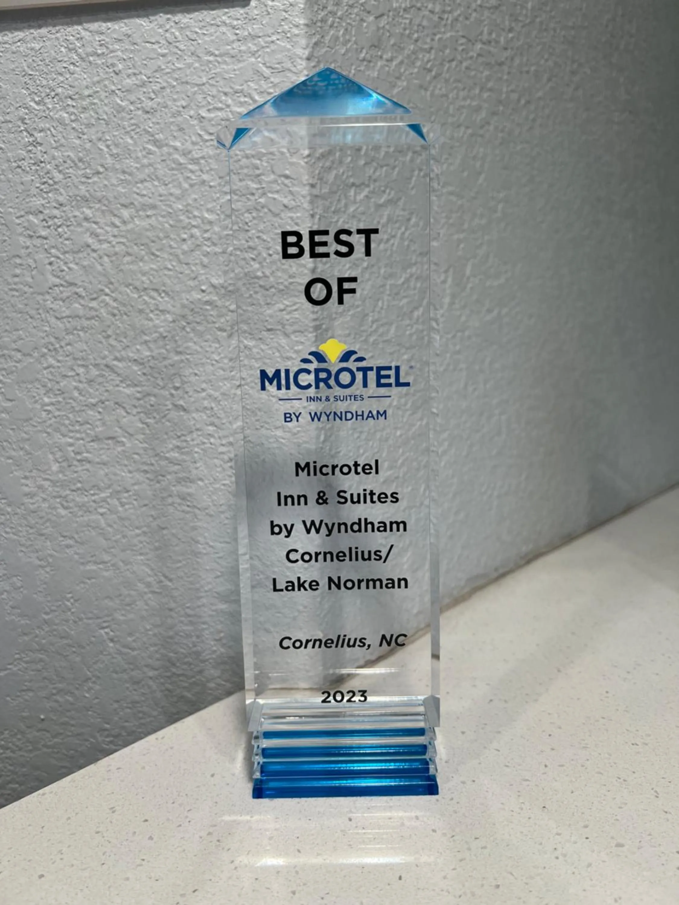 Certificate/Award in Microtel Inn by Wyndham Lake Norman