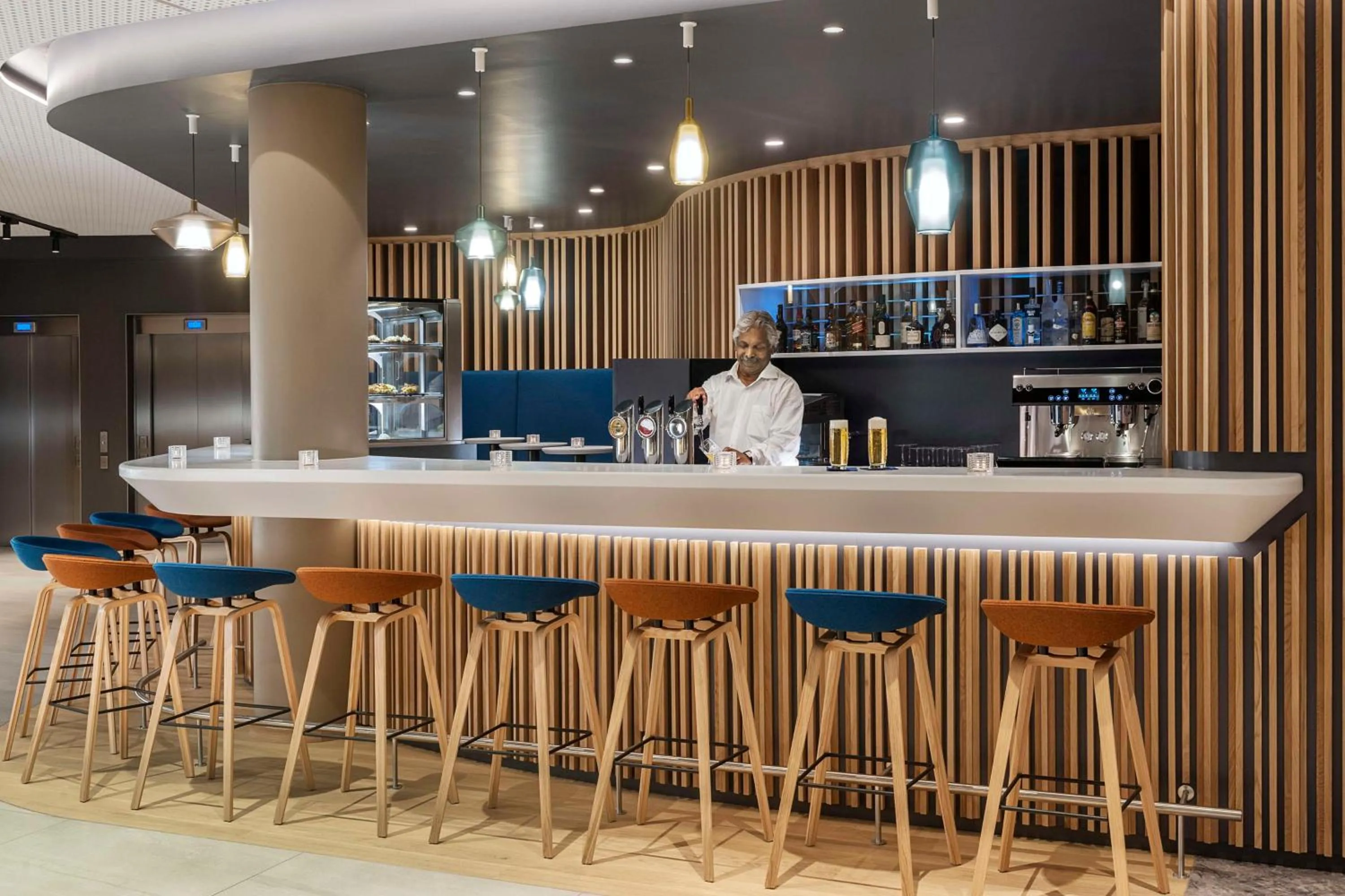 Lobby or reception in NH Graz City