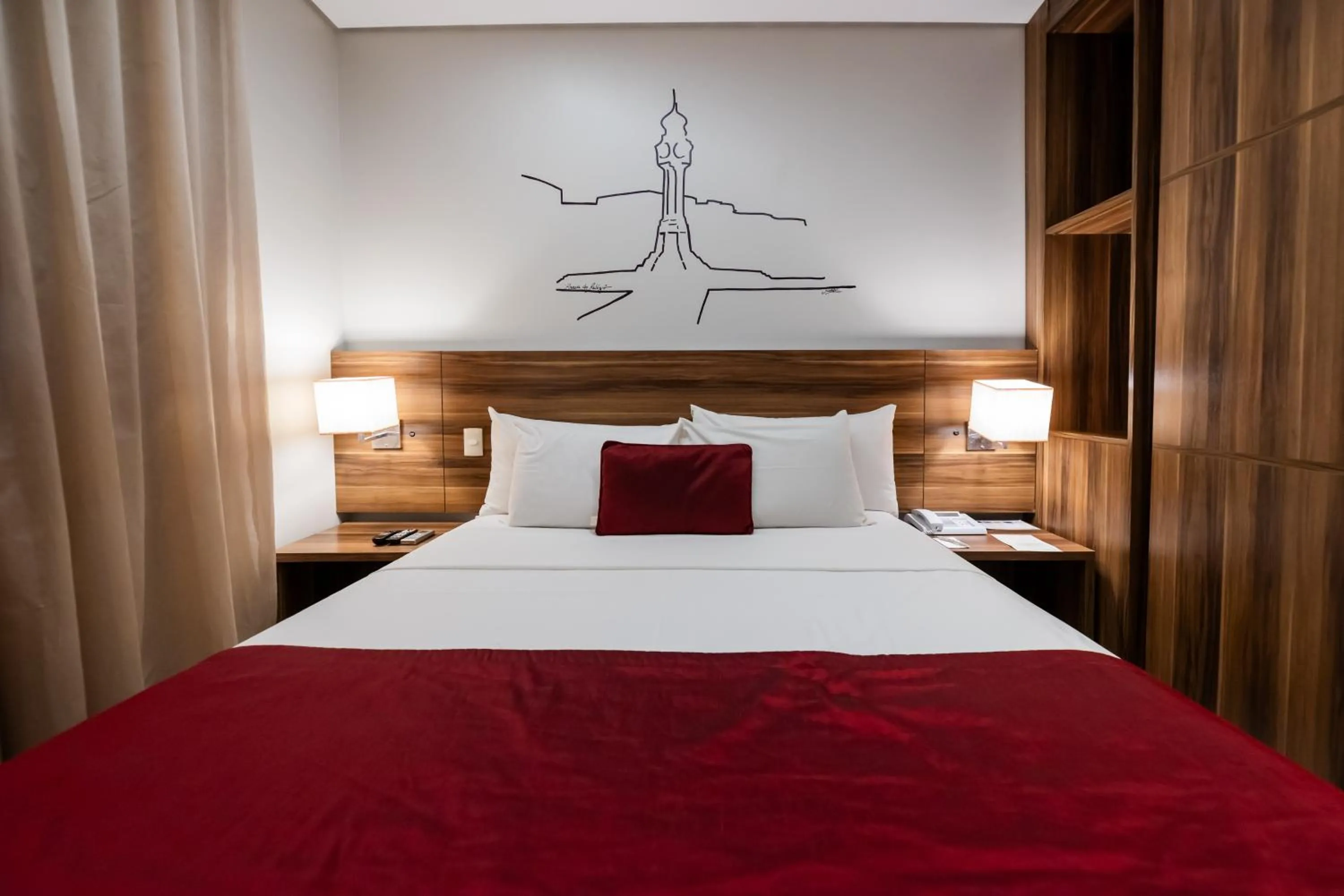 Bed in Mercure Belem Boulevard