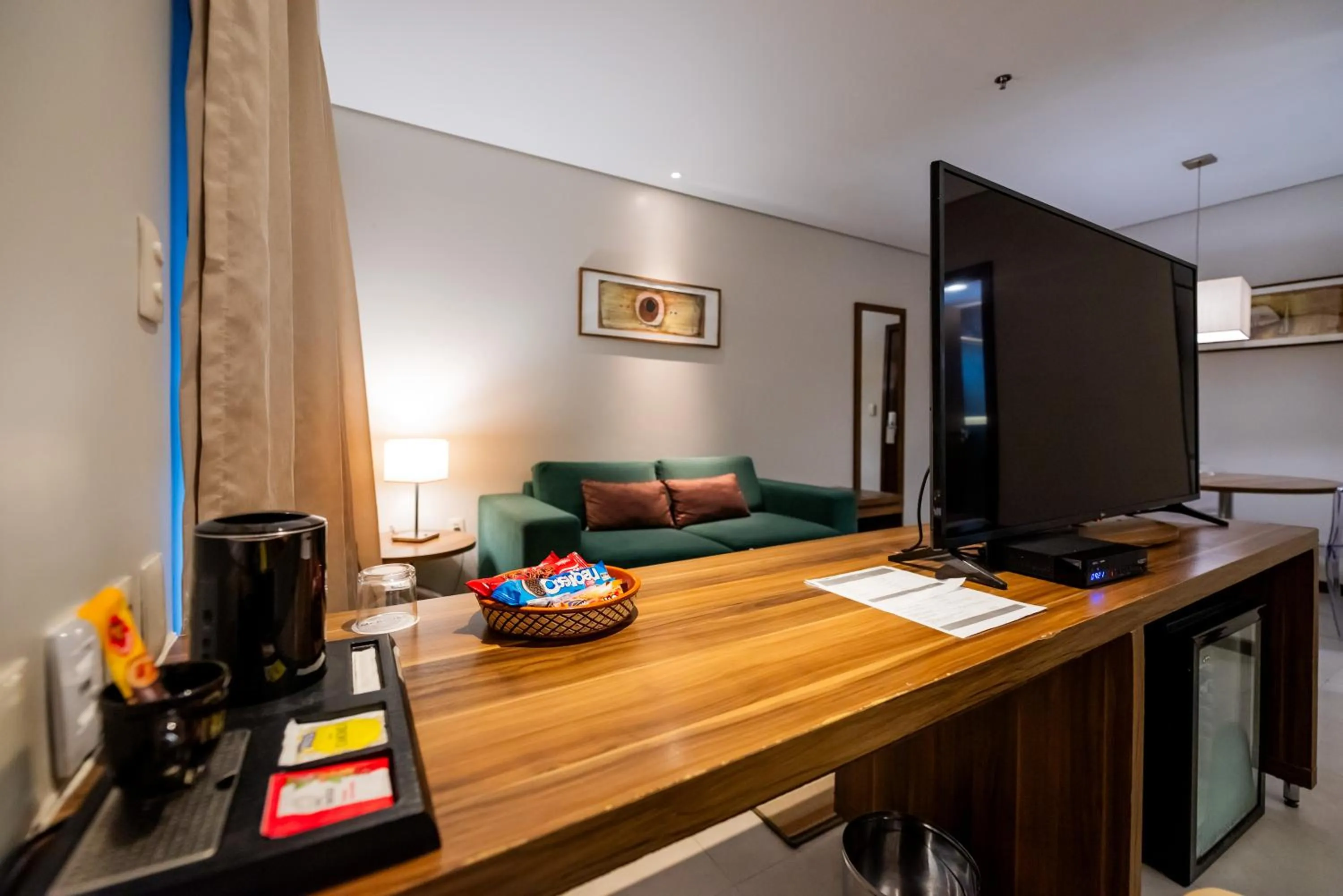 Living room in Mercure Belem Boulevard