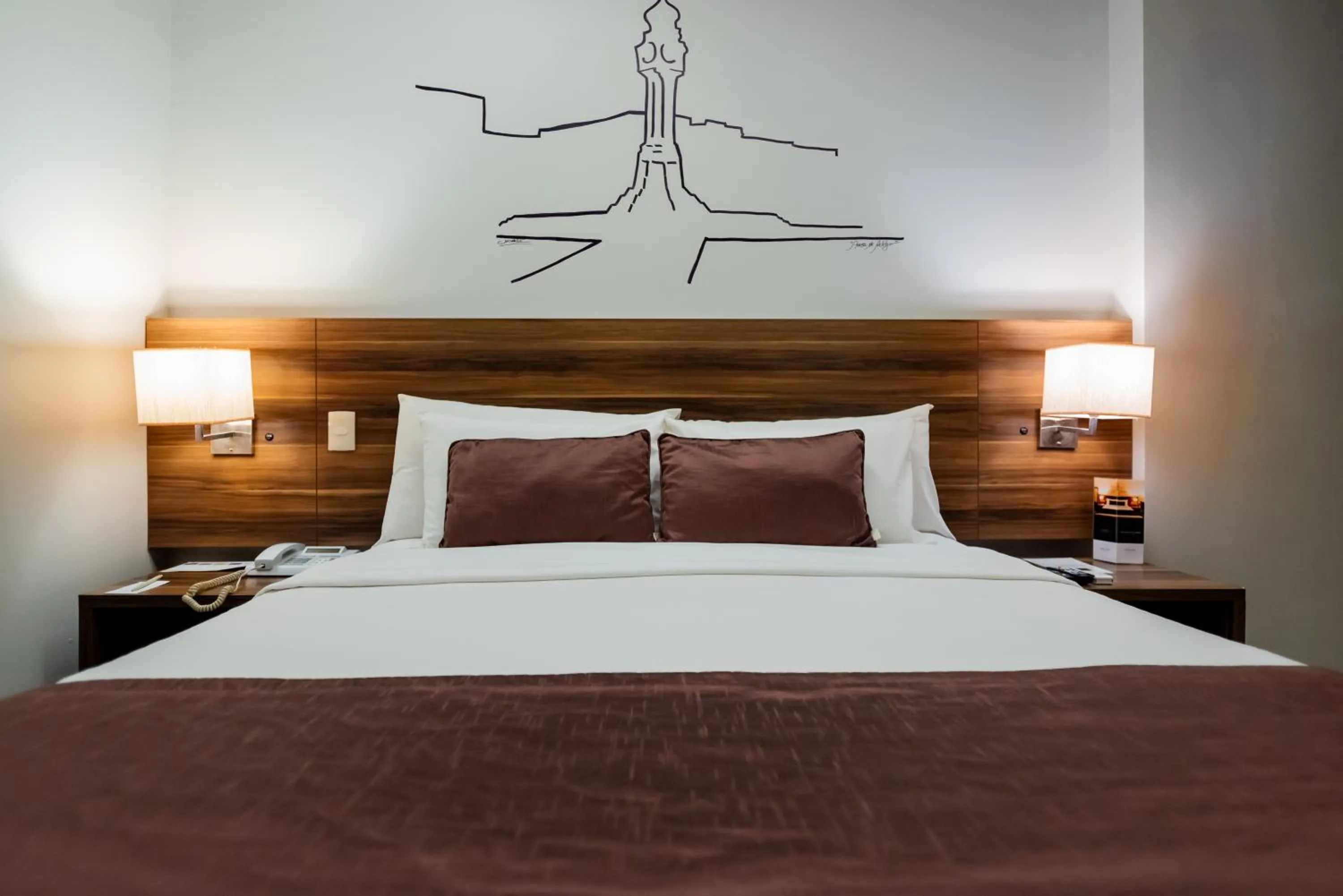 Bed in Mercure Belem Boulevard