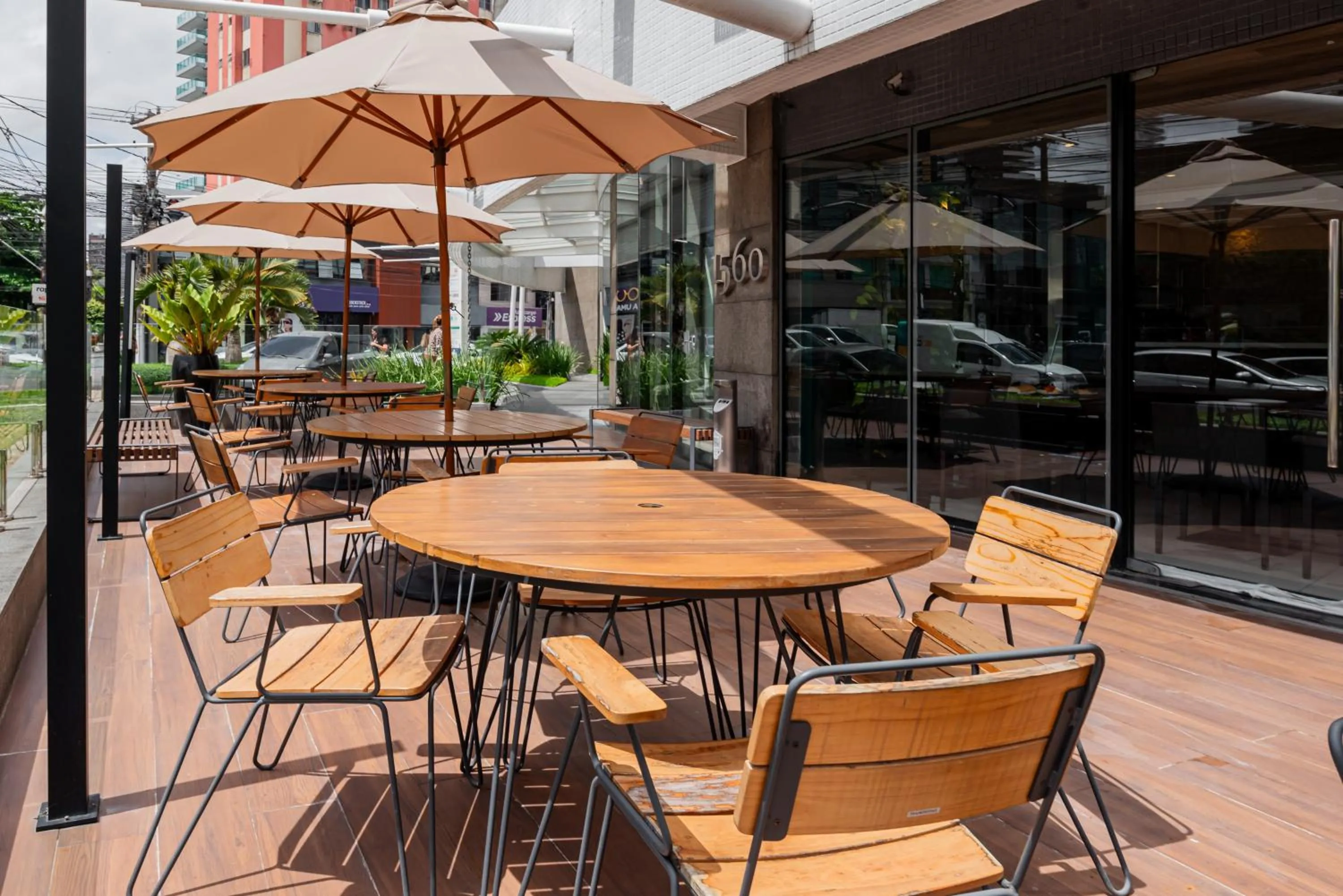 Patio in Mercure Belem Boulevard