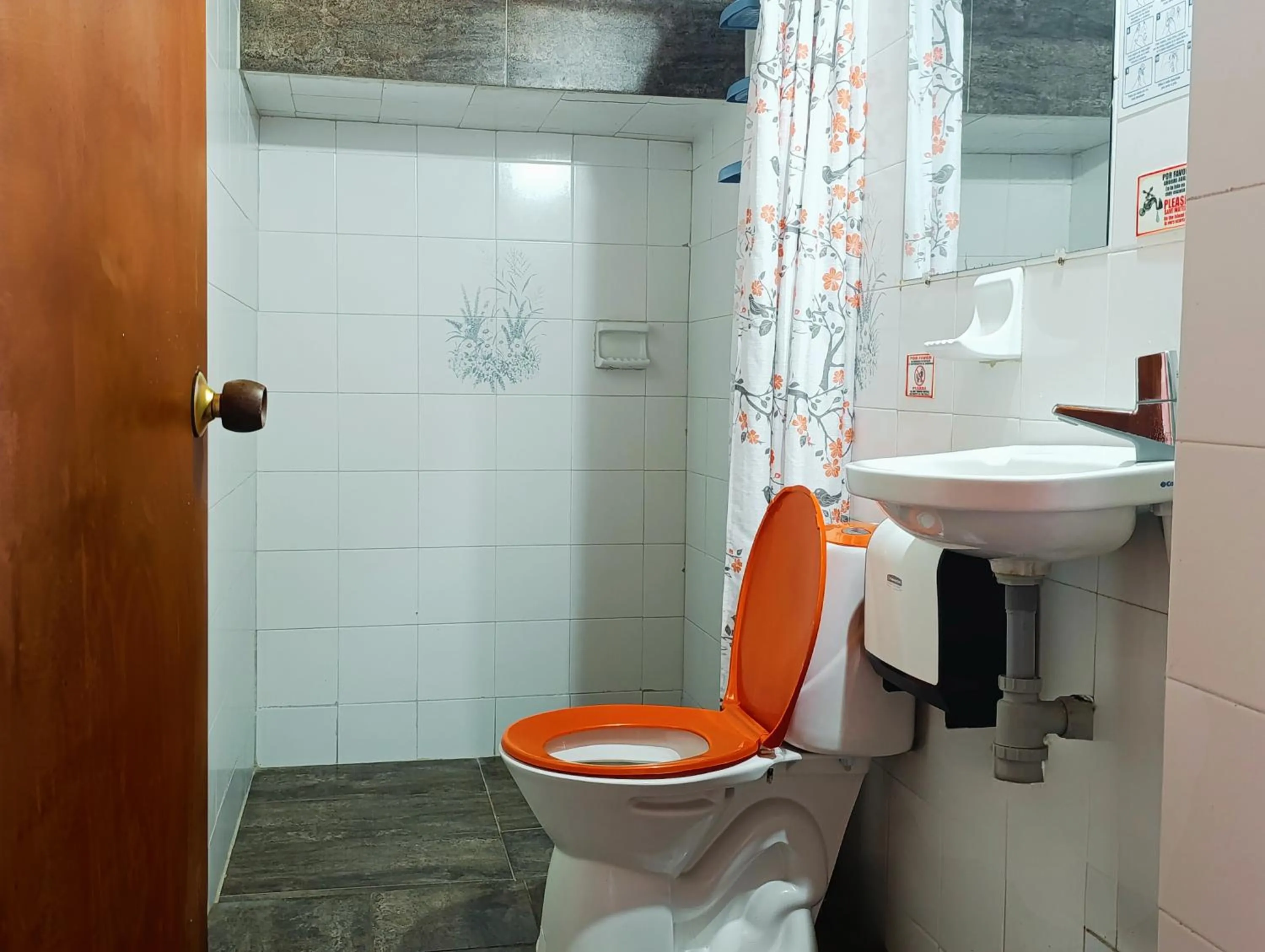 Bathroom in The Rock House Eco