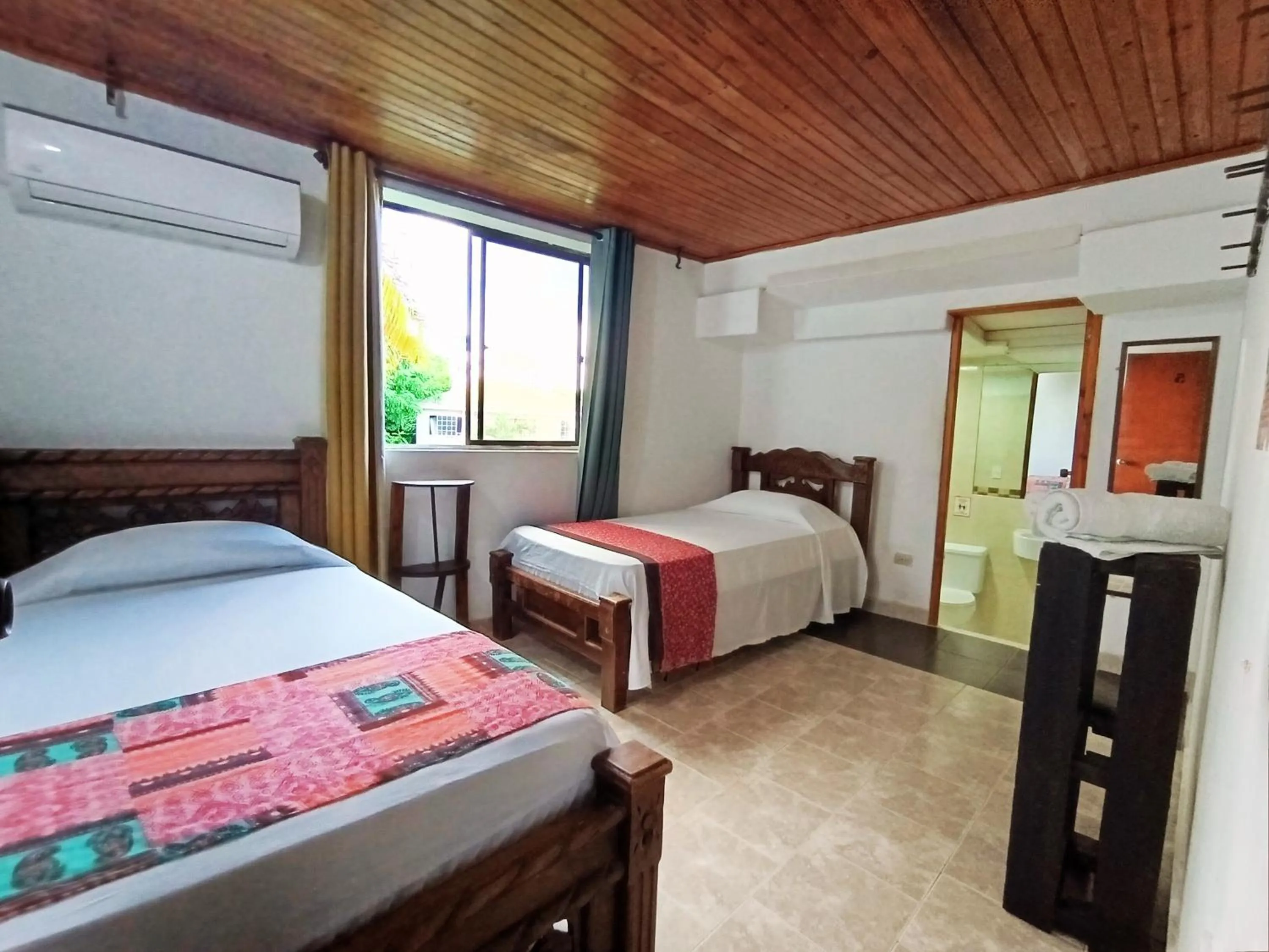 Photo of the whole room, Bed in The Rock House Eco