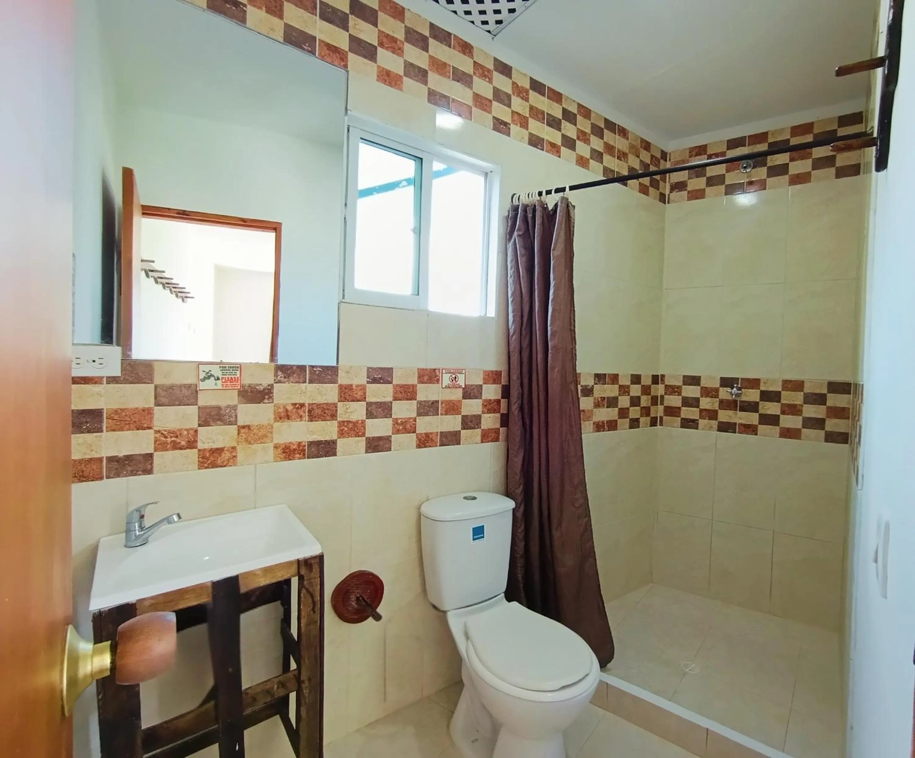 Bathroom in The Rock House Eco