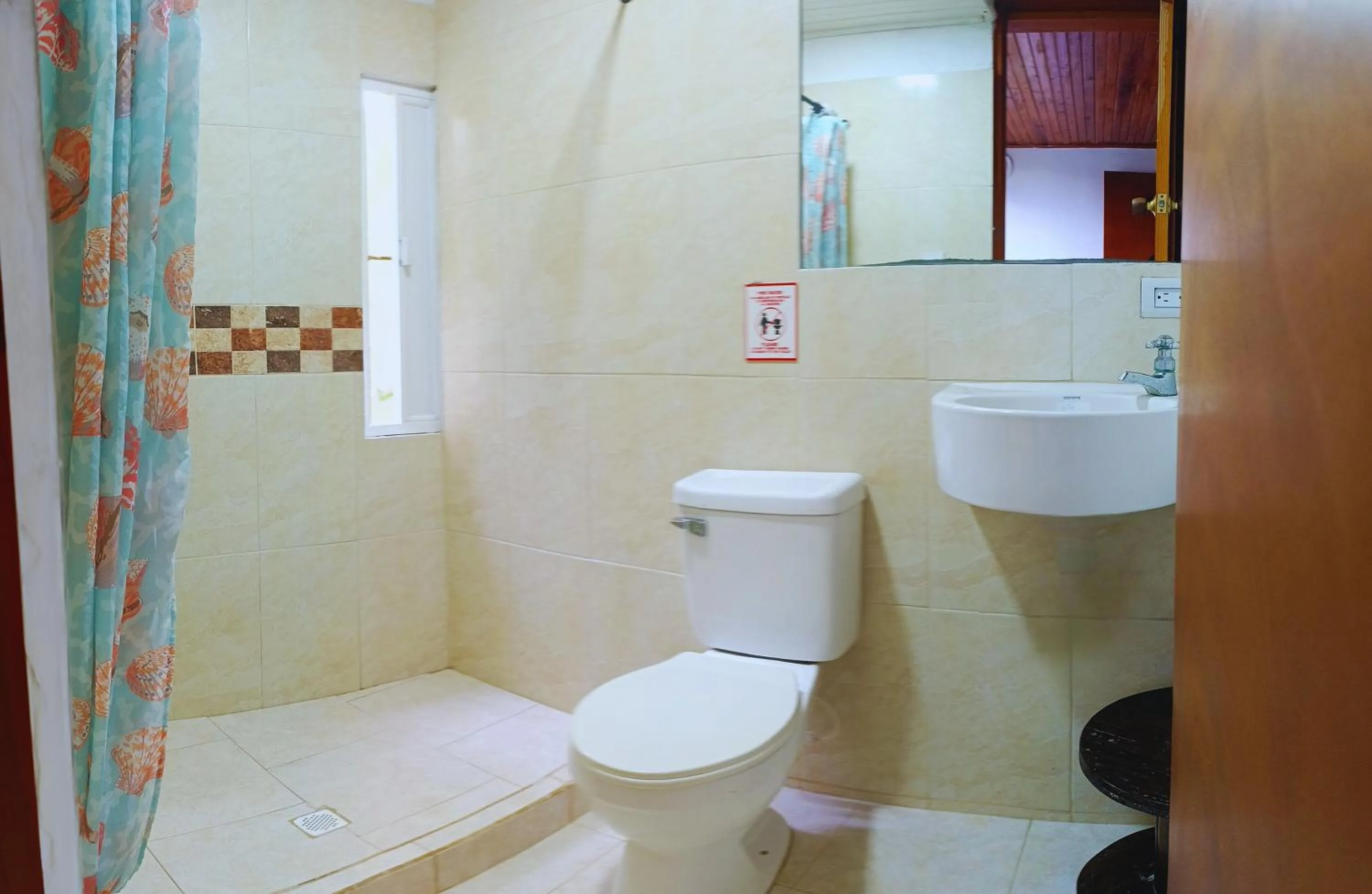 Bathroom in The Rock House Eco