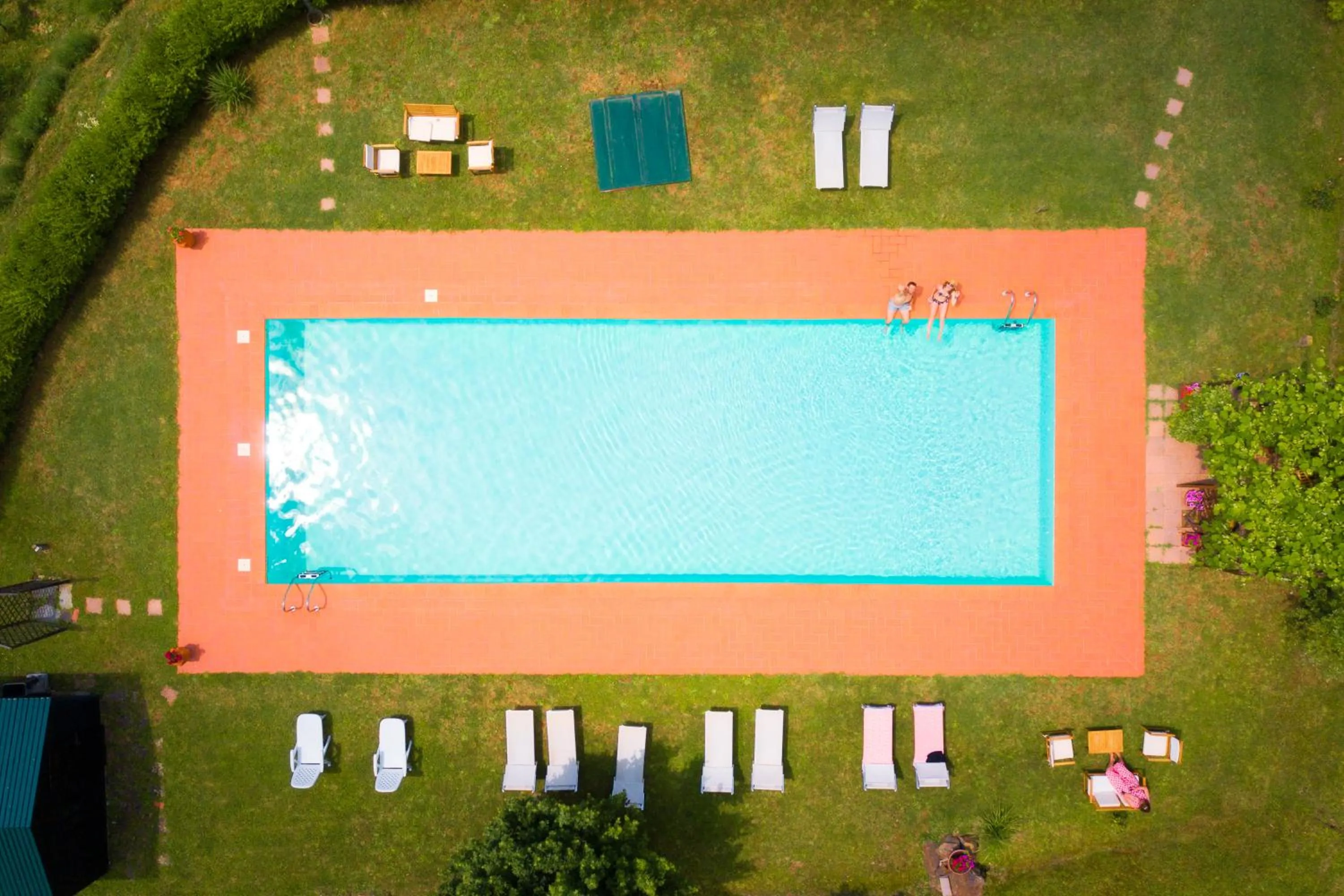 Swimming pool in Podere Belvedere
