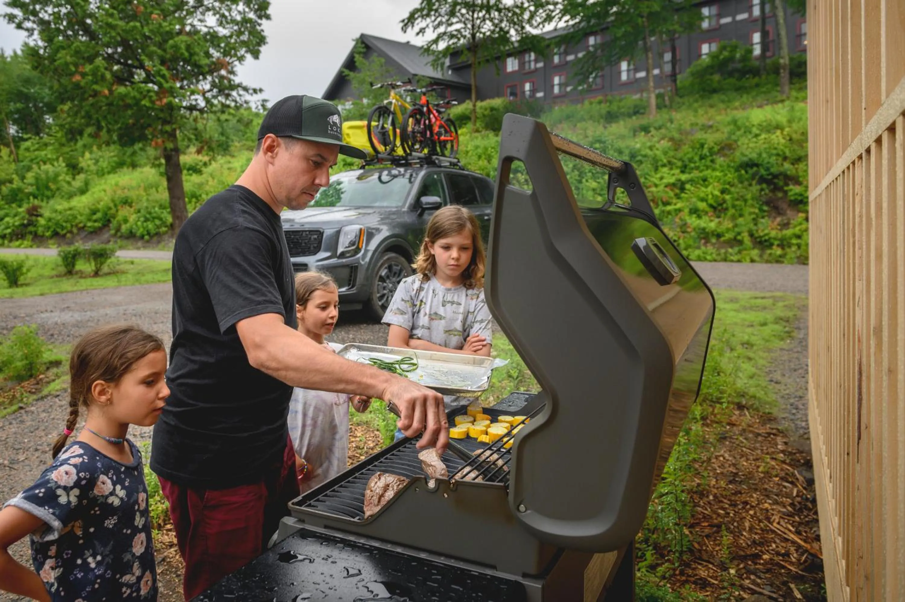 BBQ facilities in Station Touristique Duchesnay - Sepaq