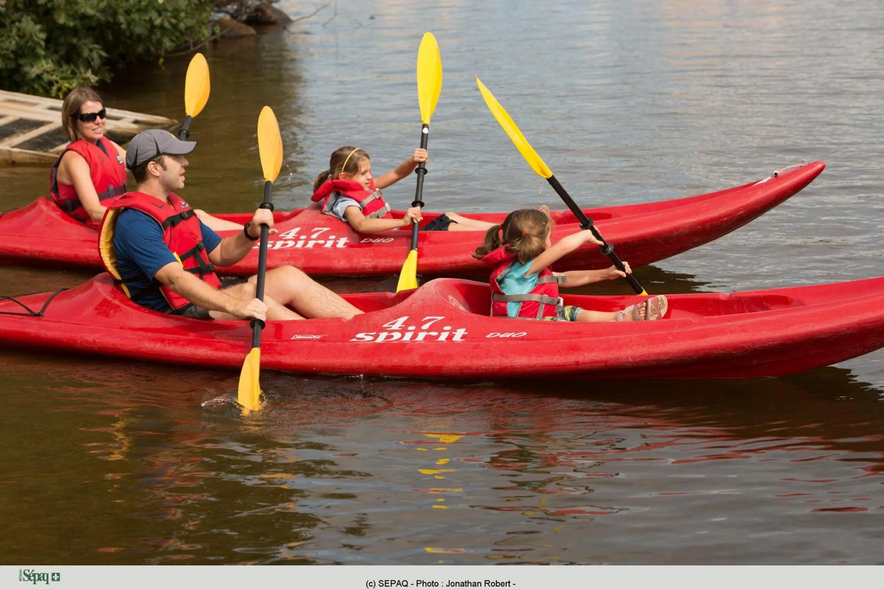 Canoeing in Station Touristique Duchesnay - Sepaq