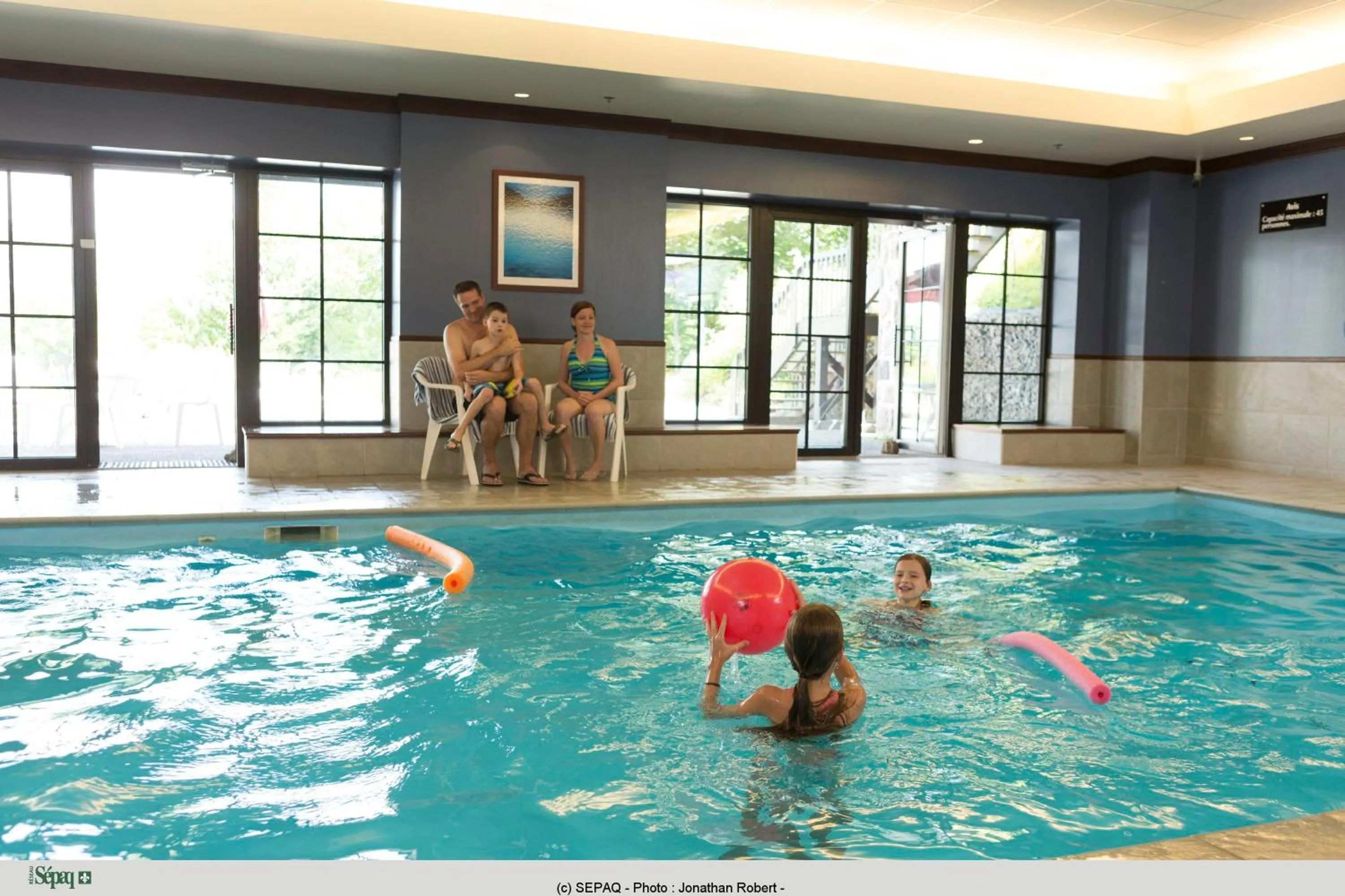 On site in Station Touristique Duchesnay - Sepaq