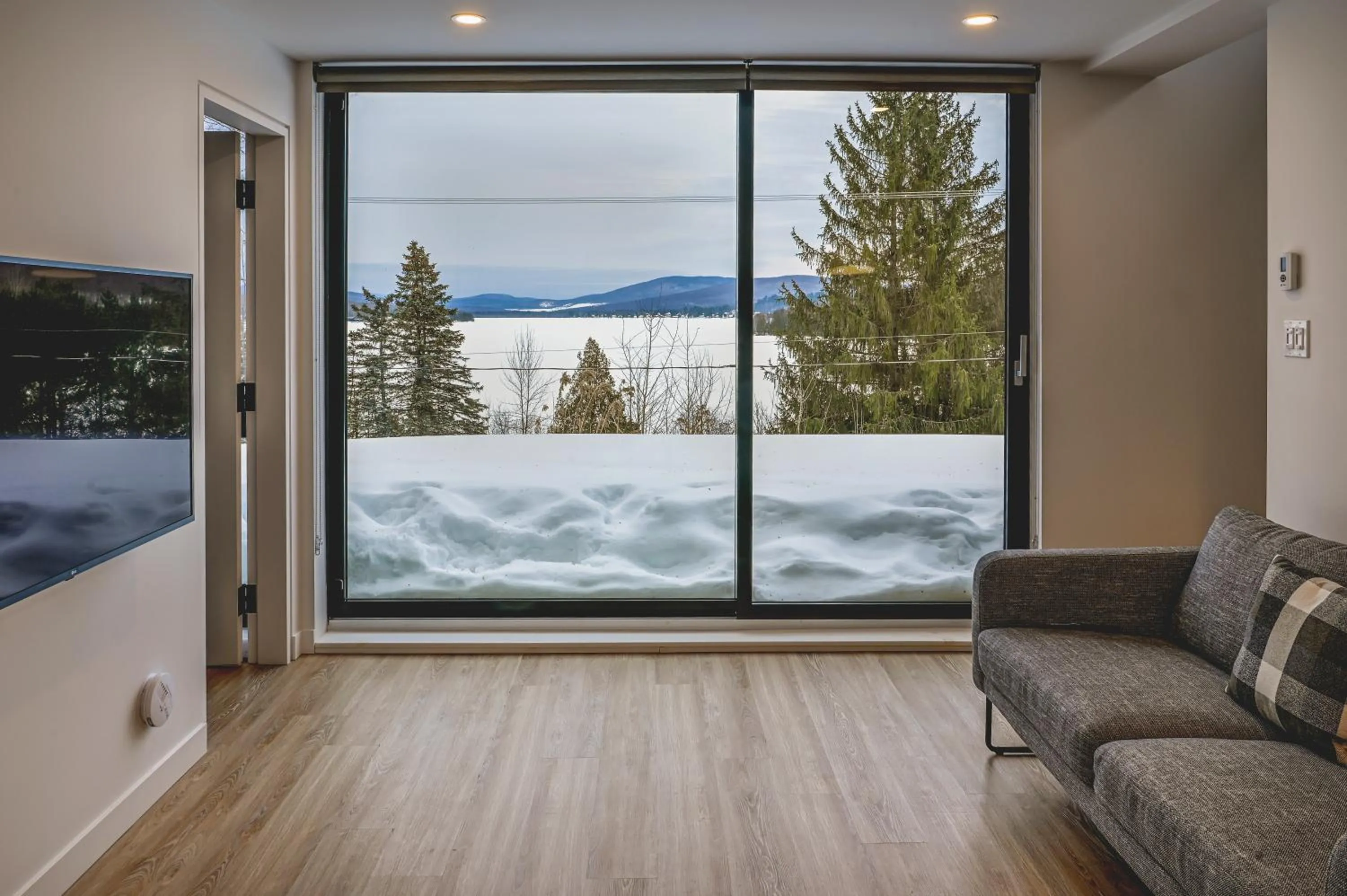 Living room in Station Touristique Duchesnay - Sepaq