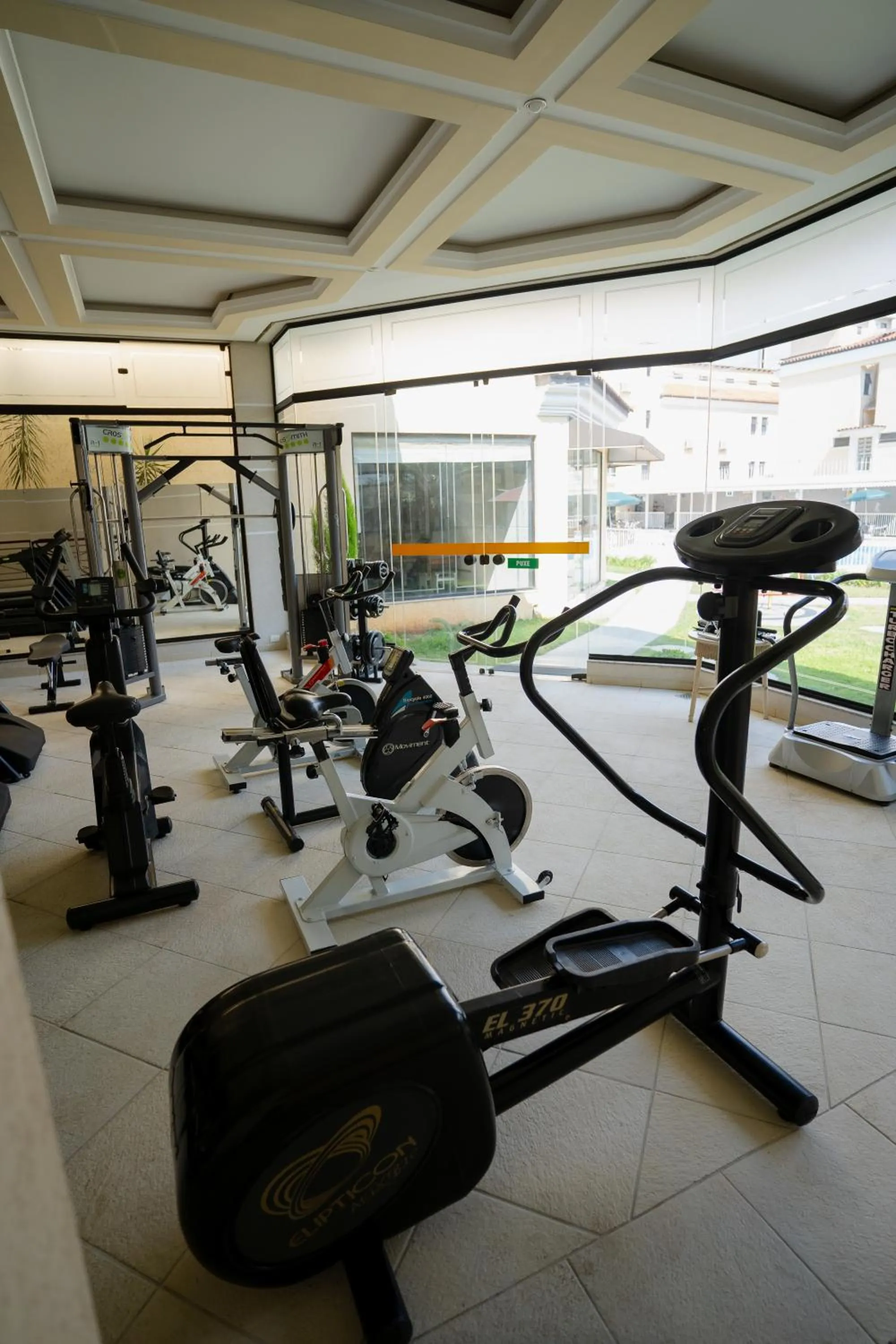 Fitness centre/facilities in Hotel Minas Gerais