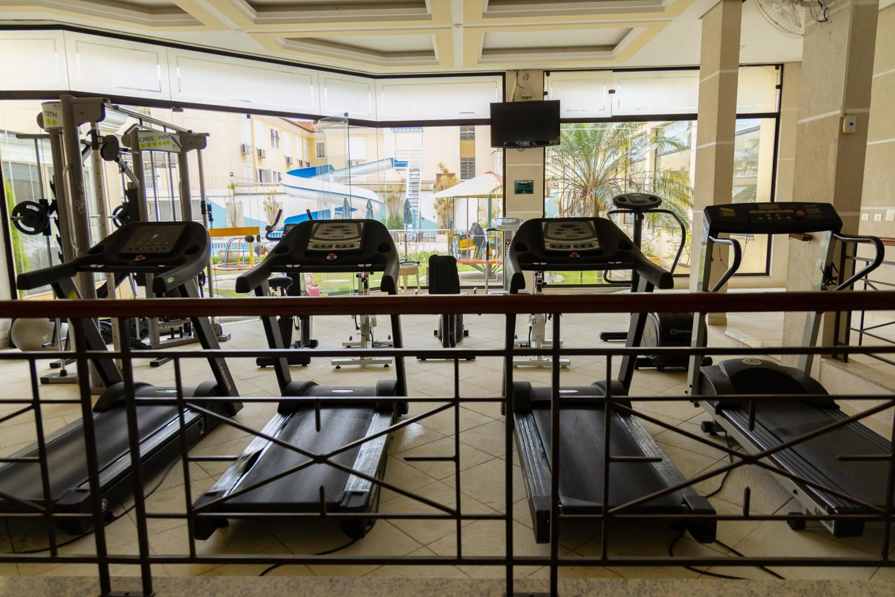 Fitness centre/facilities in Hotel Minas Gerais