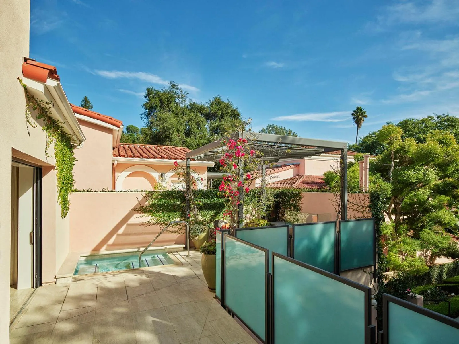 Patio in Hotel Bel-Air - Dorchester Collection