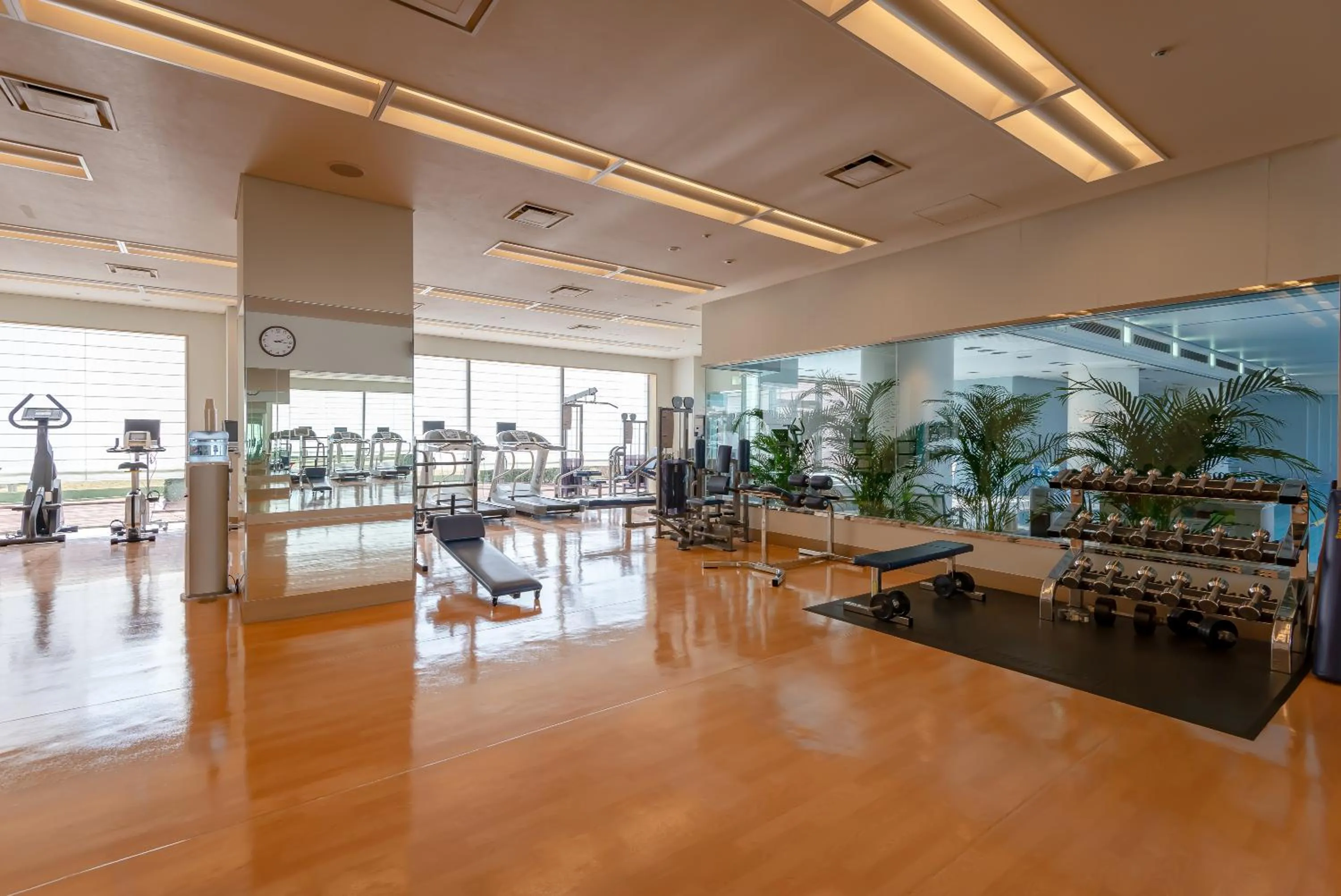 Fitness centre/facilities in Hotel Okura Fukuoka