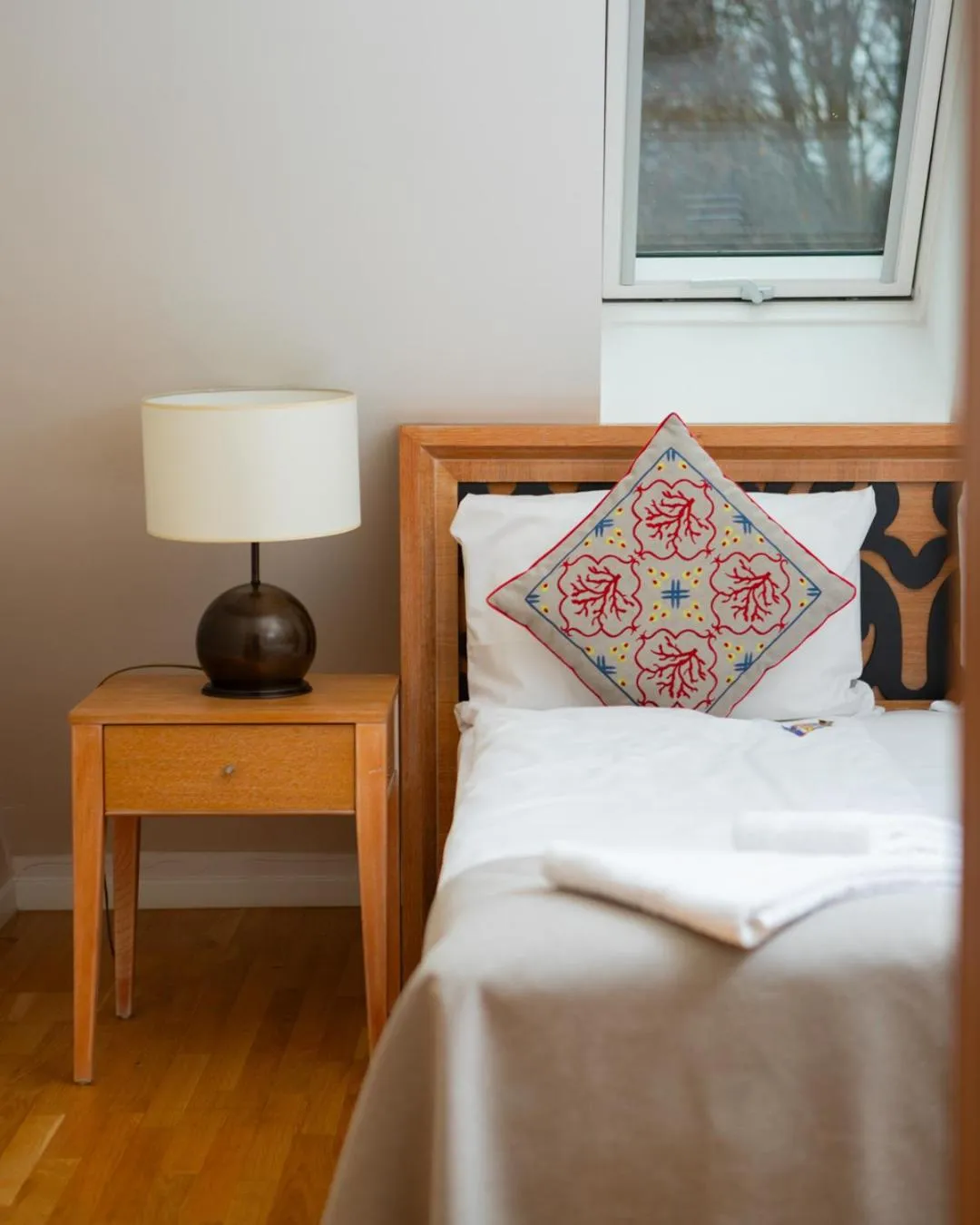 Bed in Hotel Altes Fährhaus