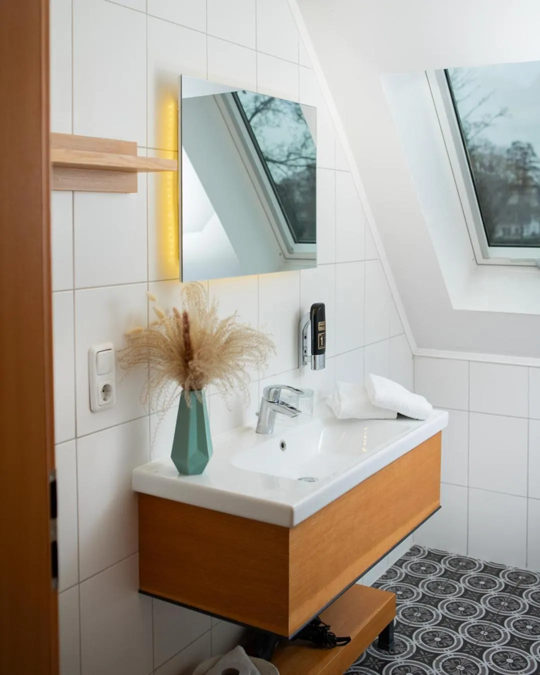 Bathroom in Hotel Altes Fährhaus