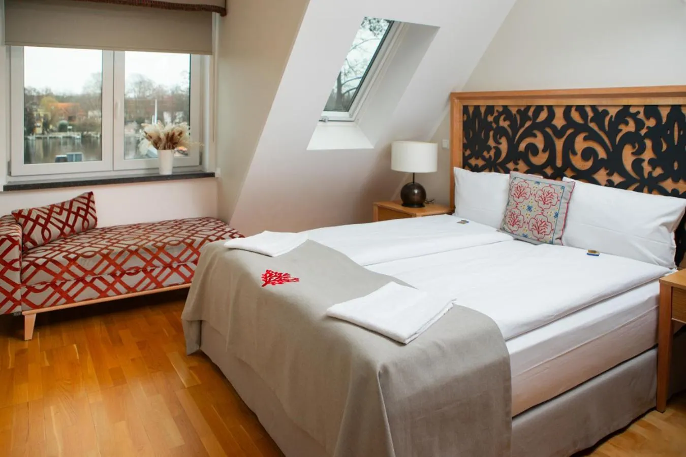 Photo of the whole room, Bed in Hotel Altes Fährhaus