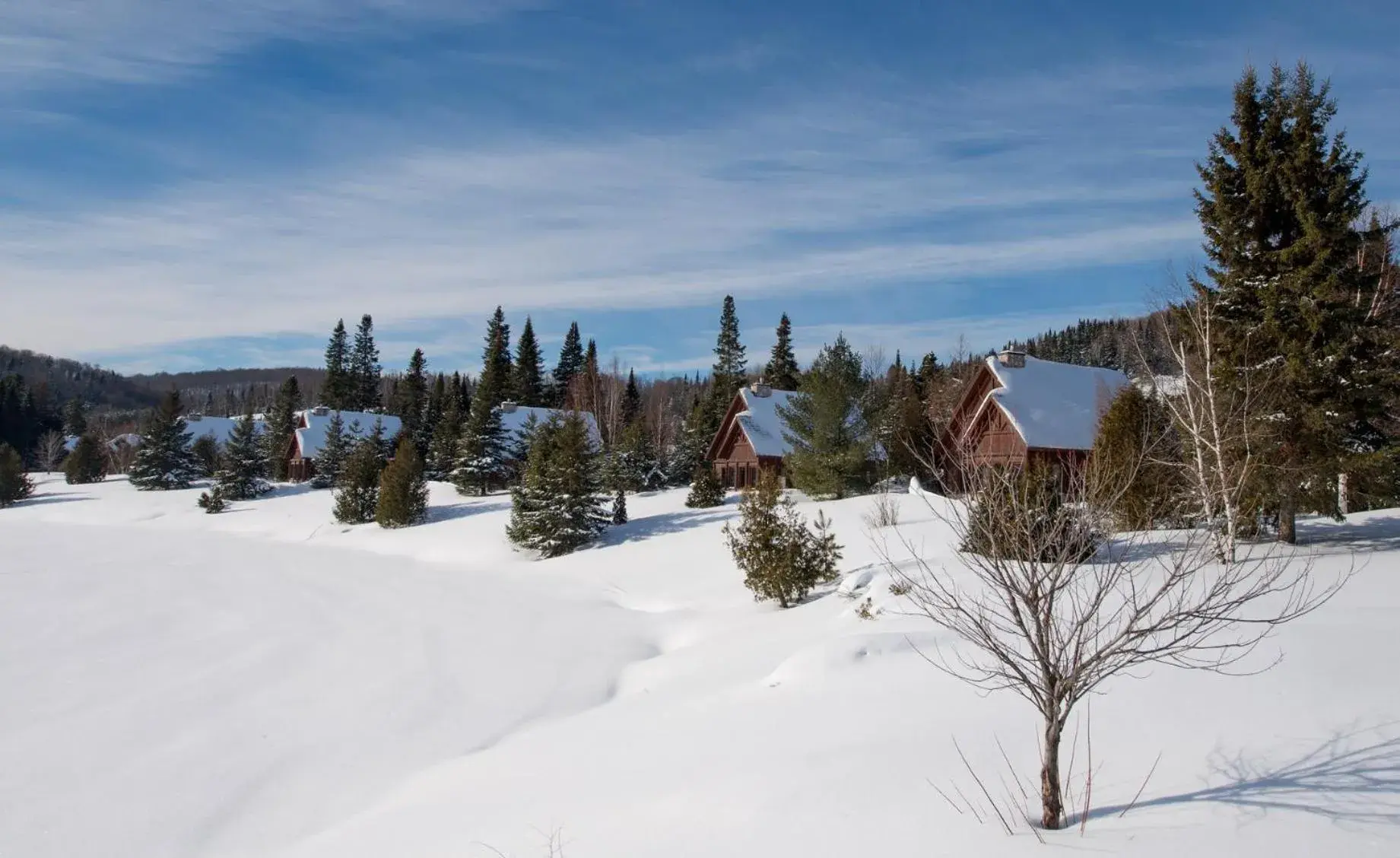 Two-Bedroom Chalet in Chalets Royal Laurentien Two-Bedroom Chalet in Chalets Royal Laurentien