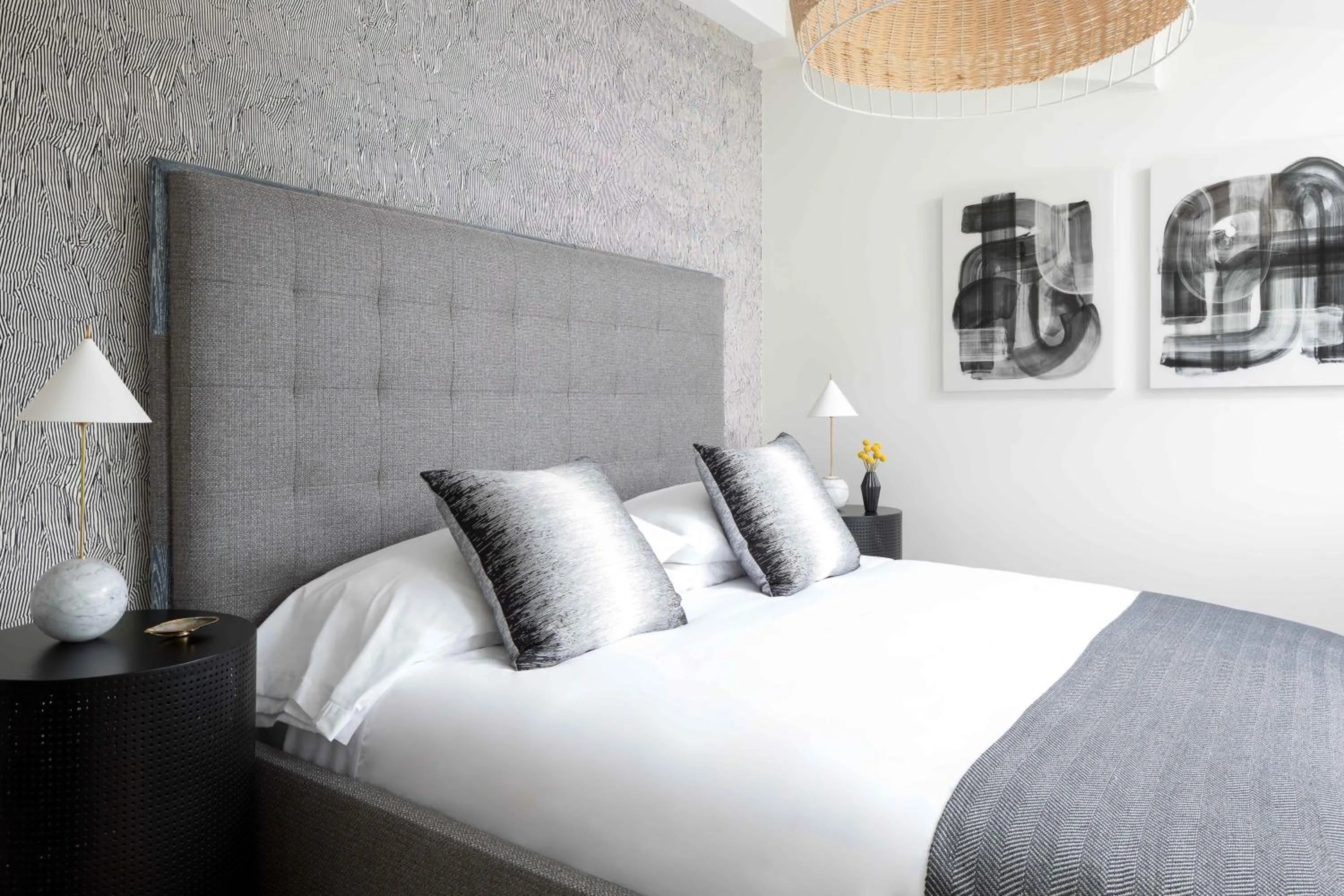 Bed in The Richard, The Edgartown Collection