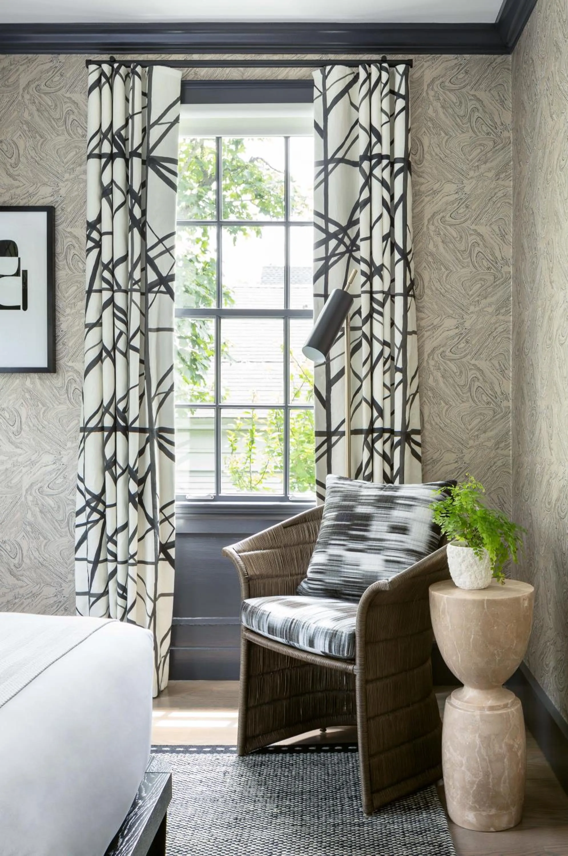 Seating area in The Richard, The Edgartown Collection