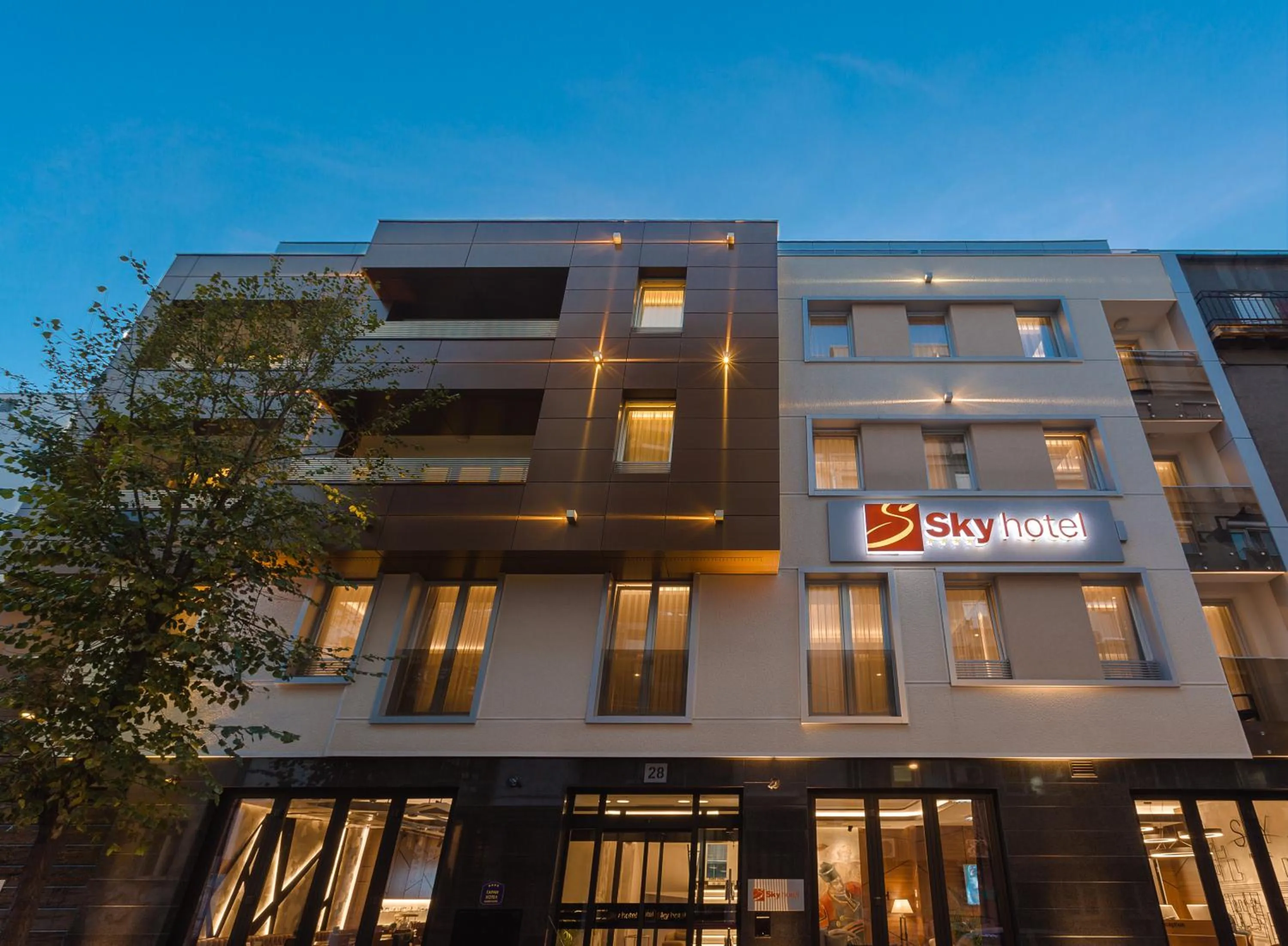 Off site in Sky Hotel