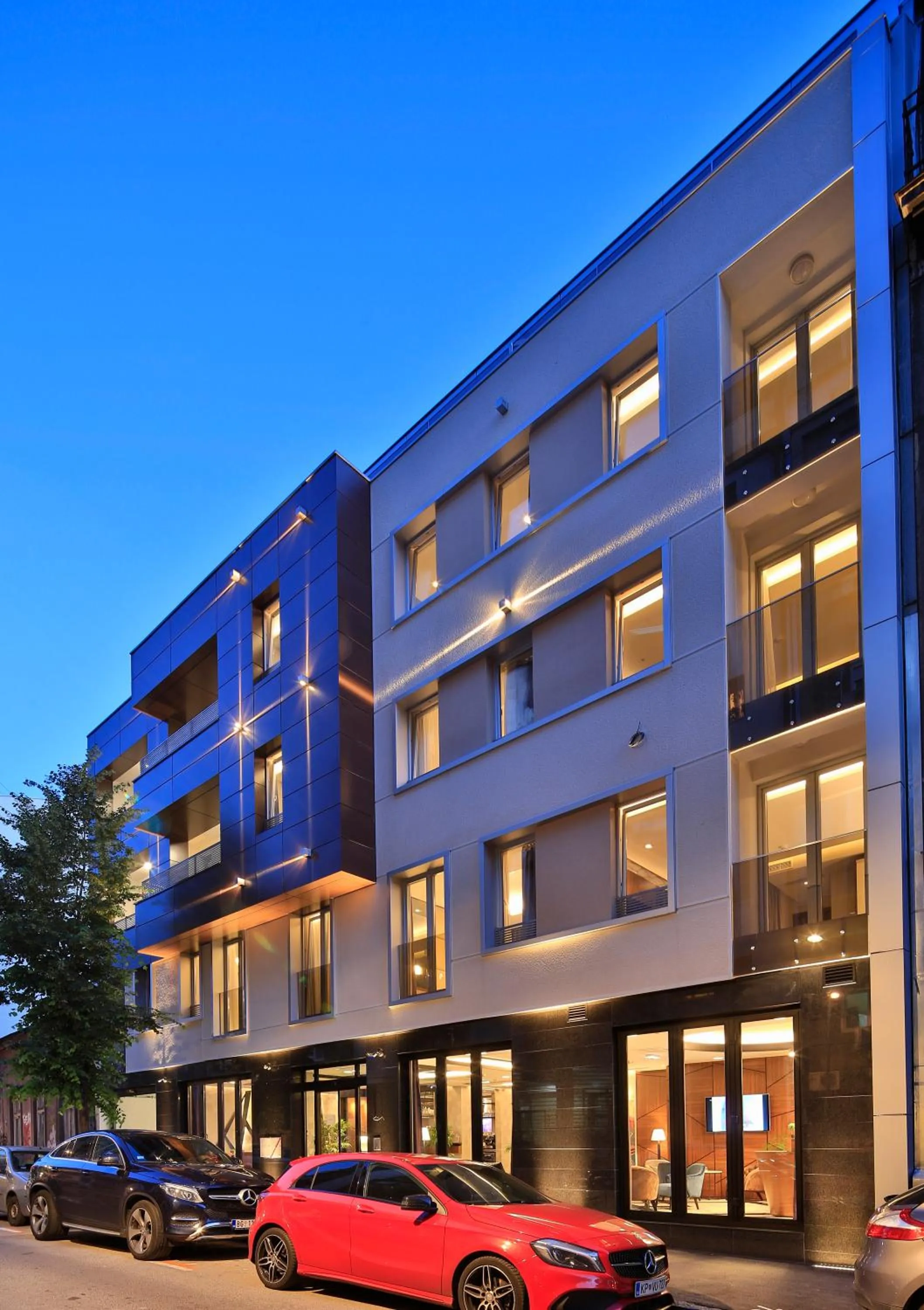 Off site in Sky Hotel