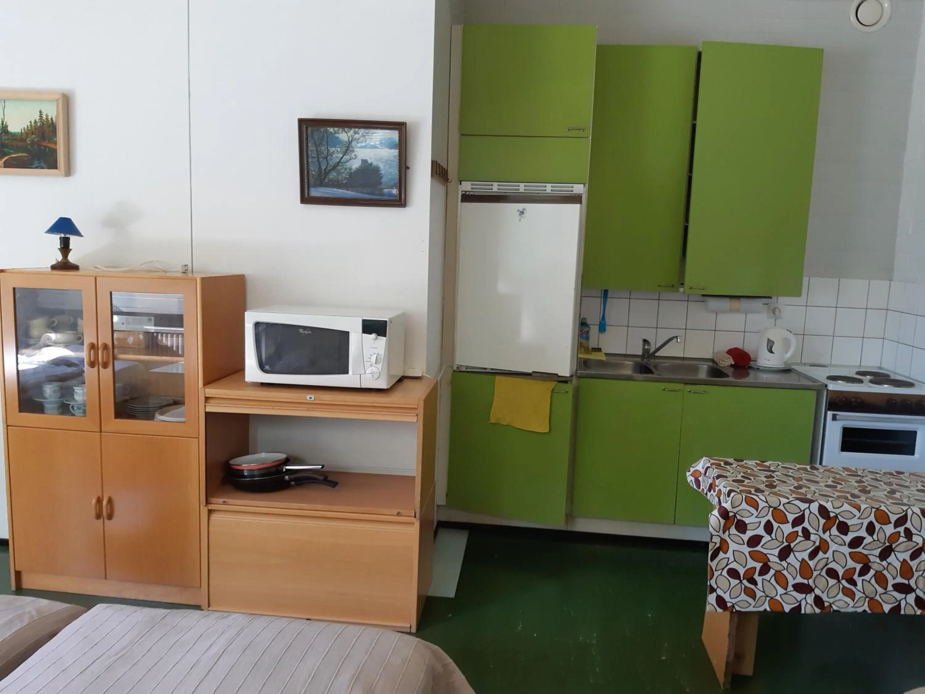 Kitchen or kitchenette in Minimotel