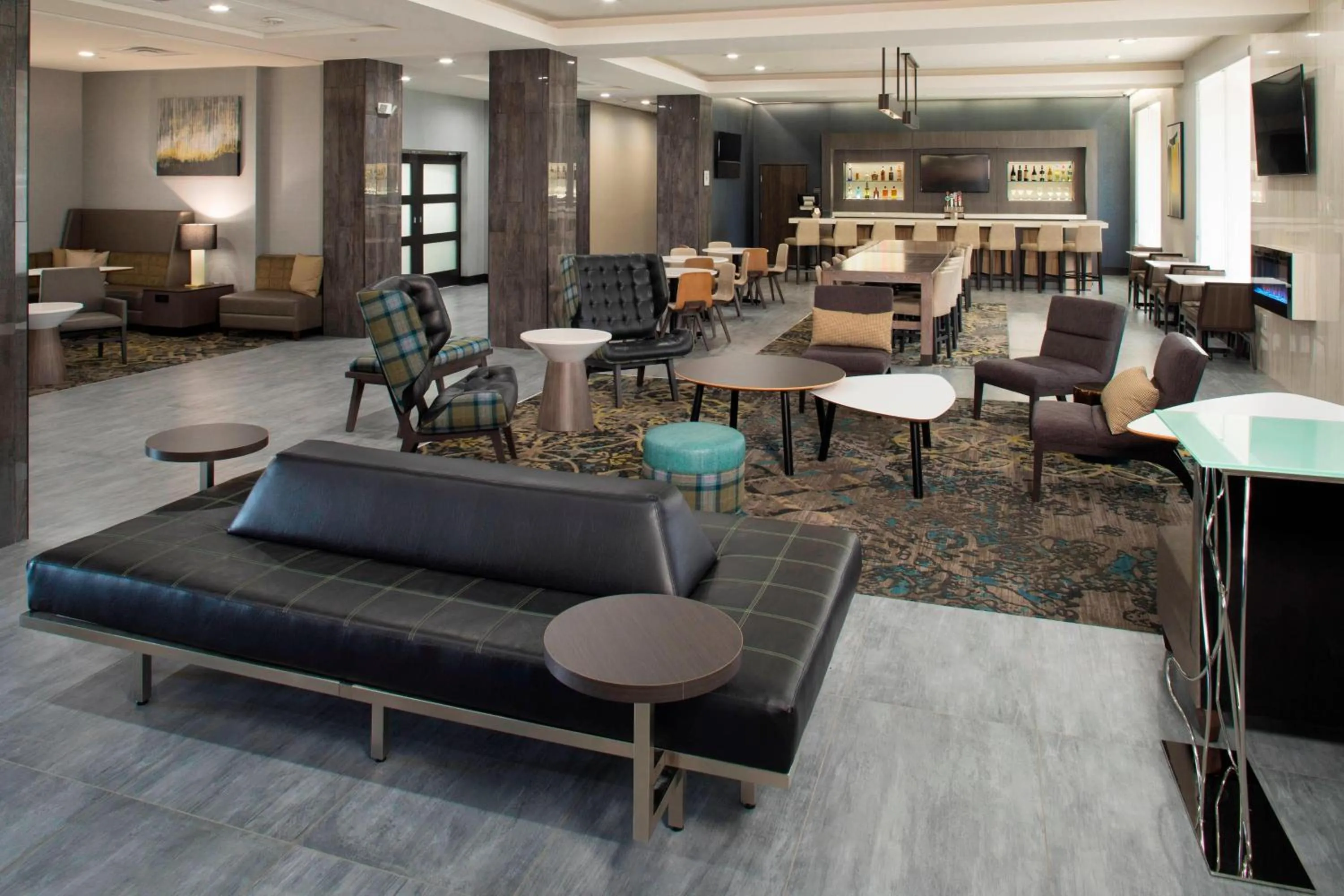 Lobby or reception in Residence Inn by Marriott Tulsa Downtown