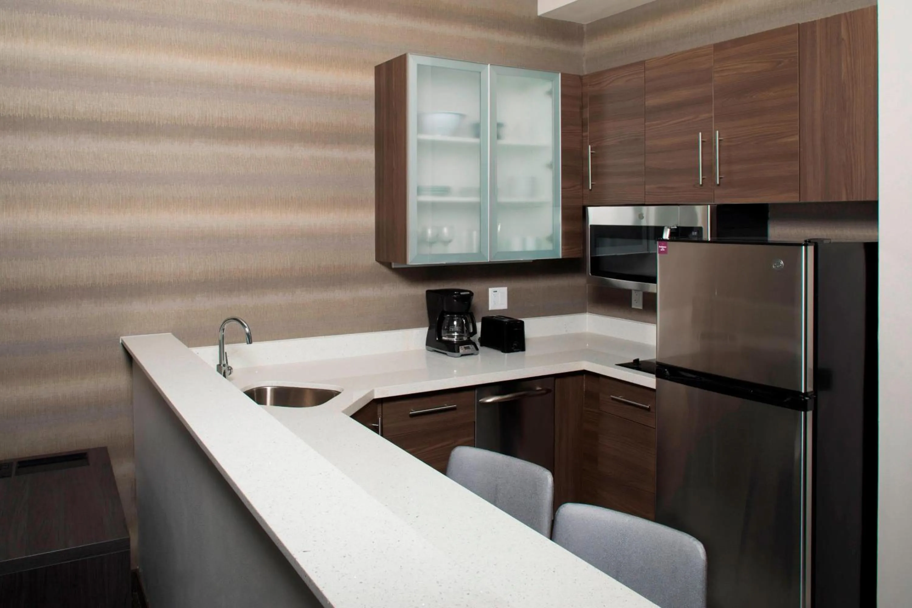 Kitchen or kitchenette in Residence Inn by Marriott Tulsa Downtown
