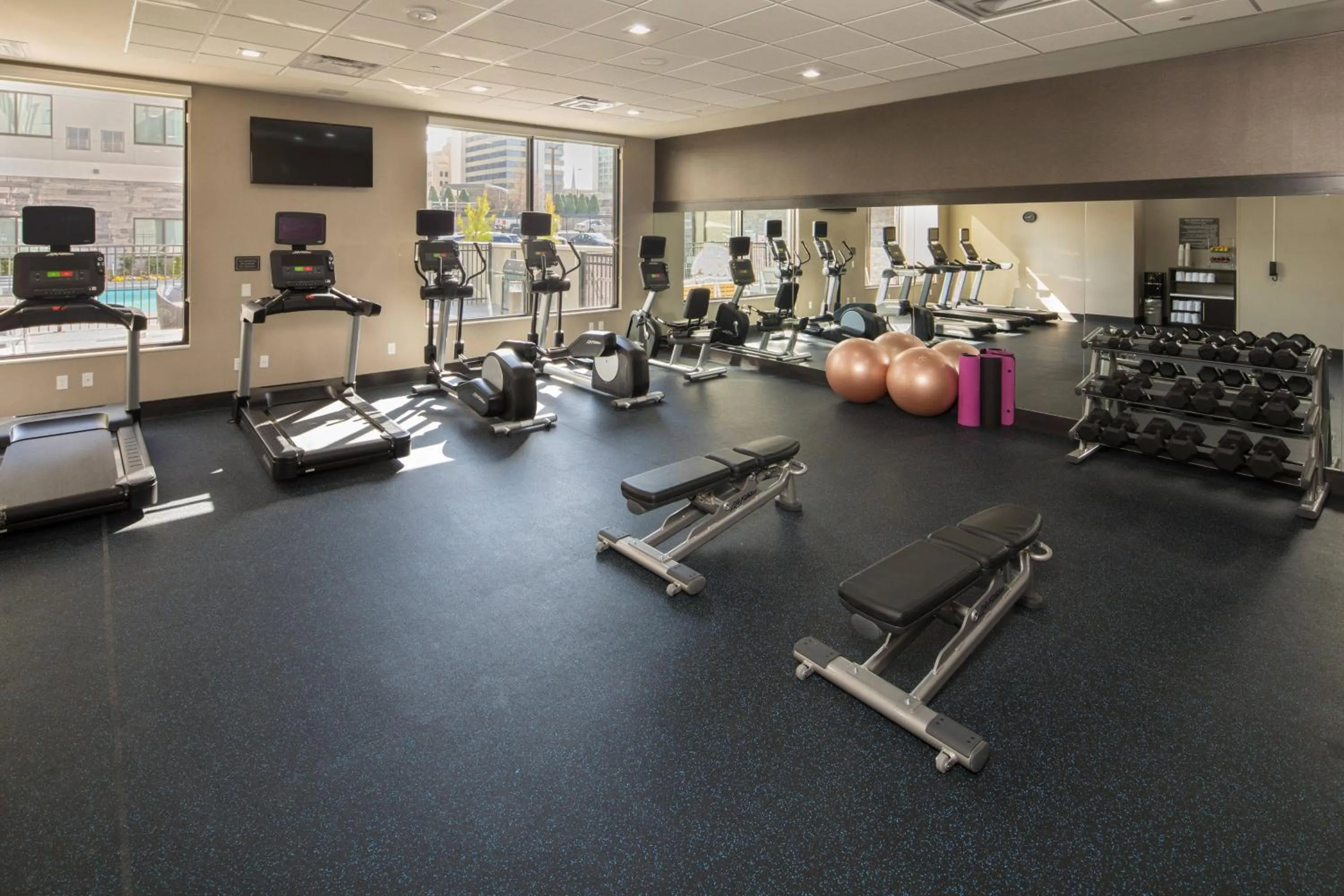 Fitness centre/facilities in Residence Inn by Marriott Tulsa Downtown